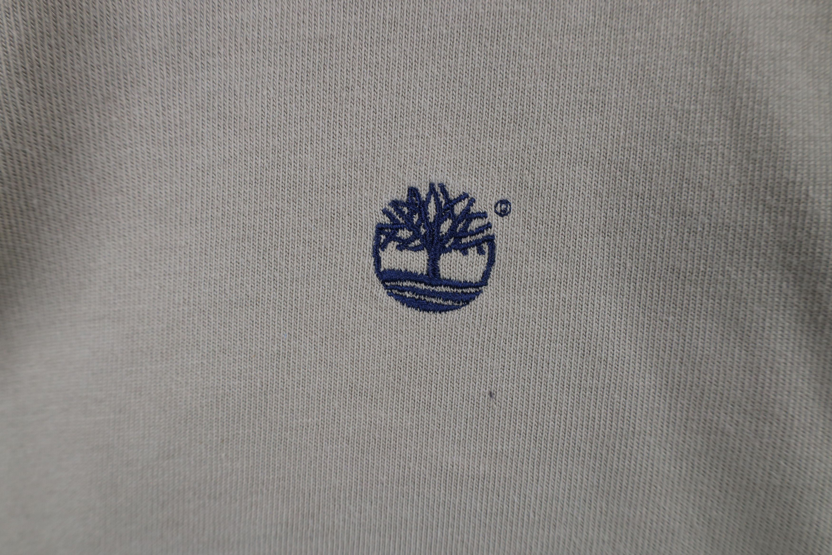 Timberland × Vintage Vintage 90s Timberland Knit Long Sleeve Henley T-Shirt Size US L / EU 52-54 / 3 - 4 Thumbnail