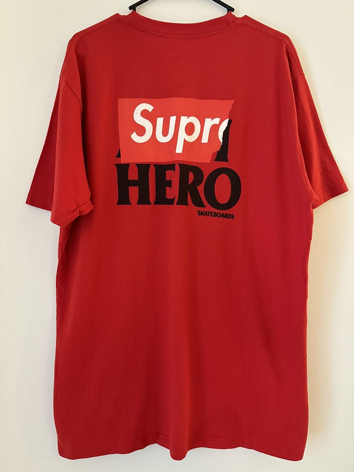 Supreme Supreme x Anti-Hero Pocket Tee | Grailed