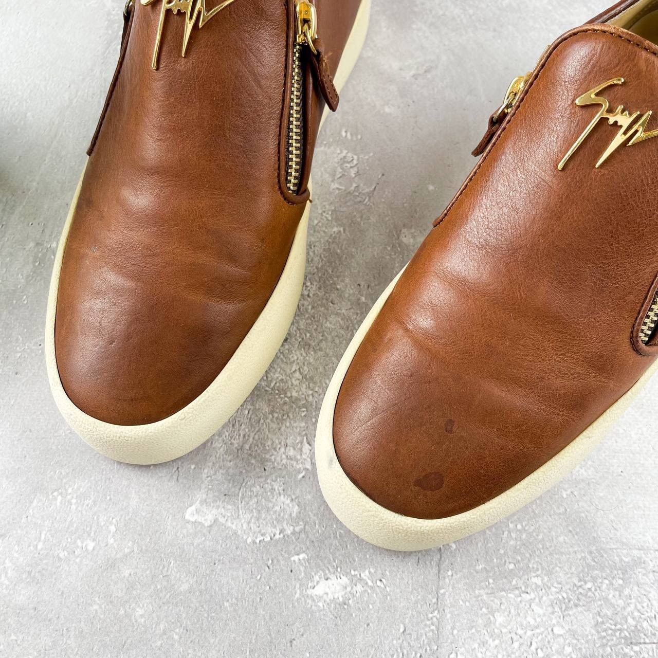 Giuseppe Zanotti Giuseppe Zanotti Mens Leather Size US 10 / EU 43 - 3 Thumbnail