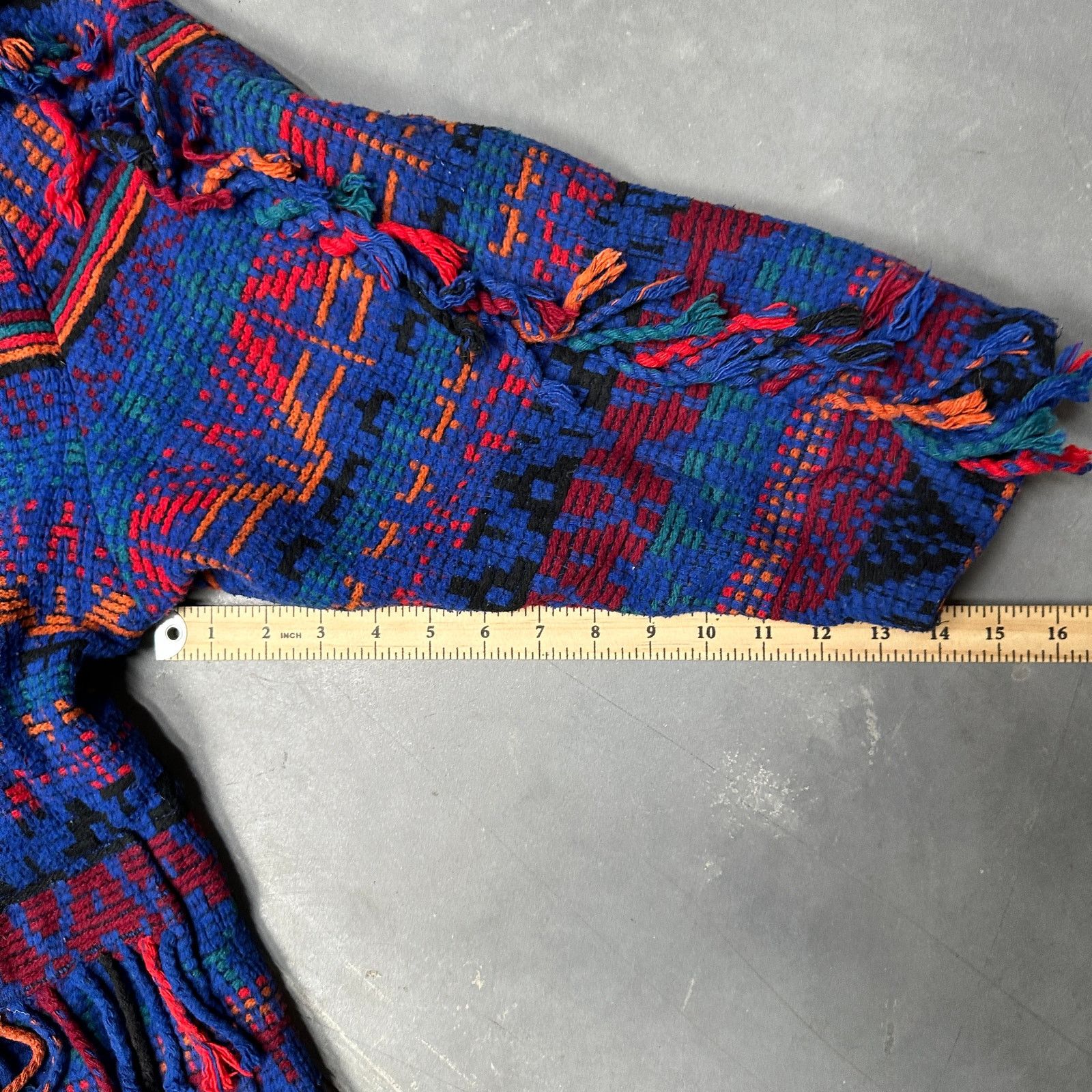 Other Vintage Concept Southwestern Blanket Coat Sweater Womens M Size M / US 6-8 / IT 42-44 - 4 Thumbnail