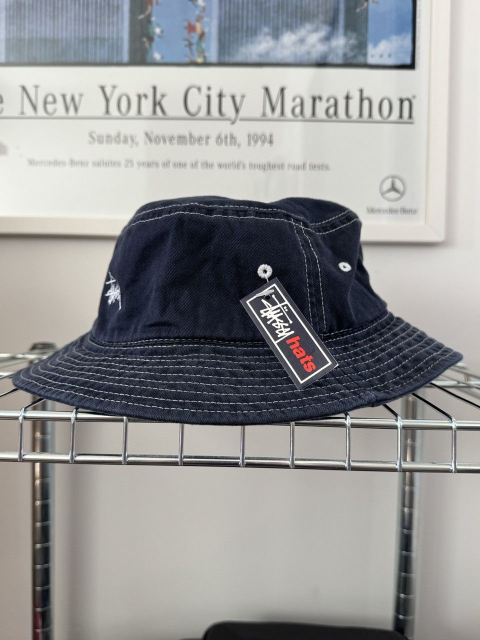 Stussy Vintage Bucket Hat Size ONE SIZE - 3 Thumbnail