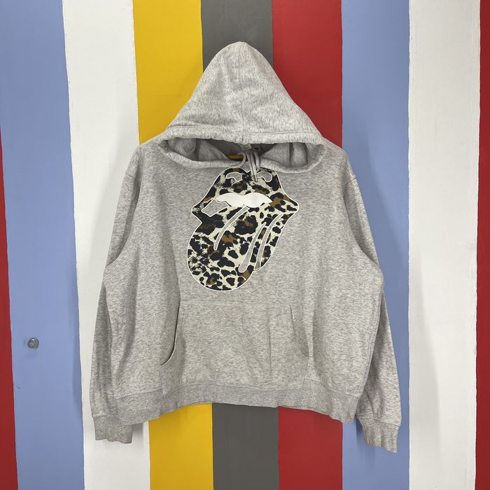 H M Collaboration H M x THE ROLLING STONES Hoodie 1330 AT Grailed