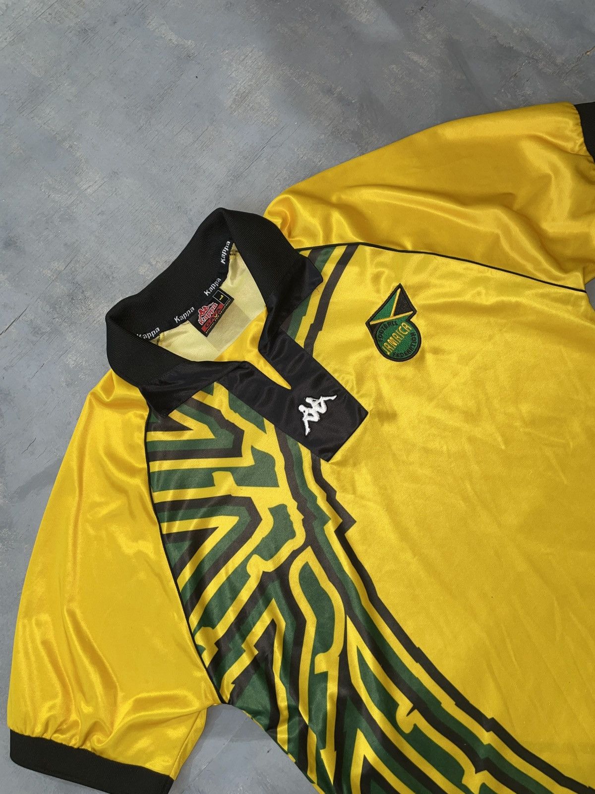 JAMAICA 98-99 rare kappa jersey Bloke core