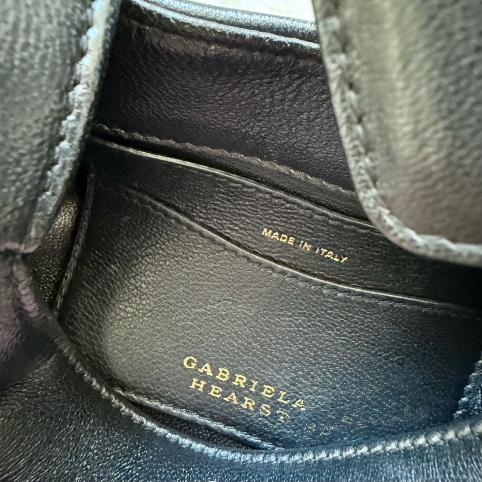 Gabriela Hearst Gabriela Hearst Nina Black Nappa leather Authentic 3200$ Size ONE SIZE - 10 Thumbnail