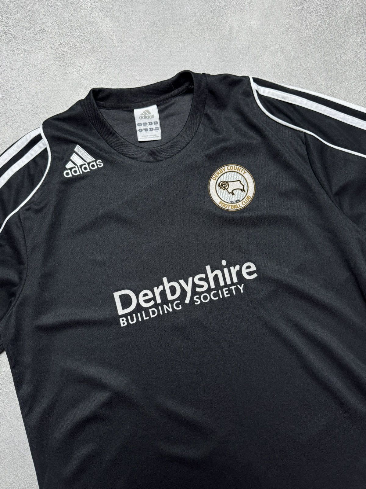 Adidas Derby County 2007 2008 Away Football Soccer Jersey Adidas Size US S / EU 44-46 / 1 - 3 Thumbnail