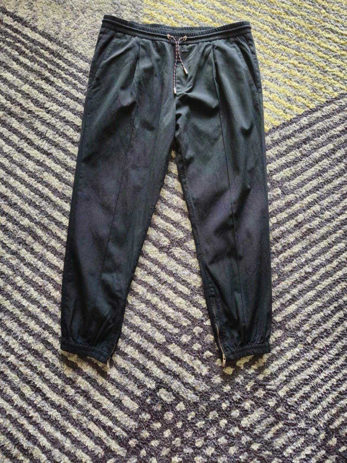 Dior Homme Runway Zipper Sweatpants