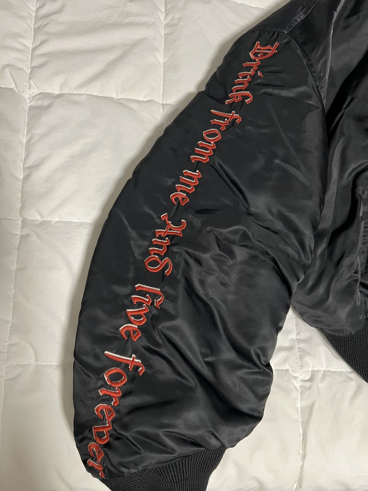 Vetements Vetements TFD Total Fucking Darkness Femme Bomber Size XS / US 0-2 / IT 36-38 - 7 Thumbnail