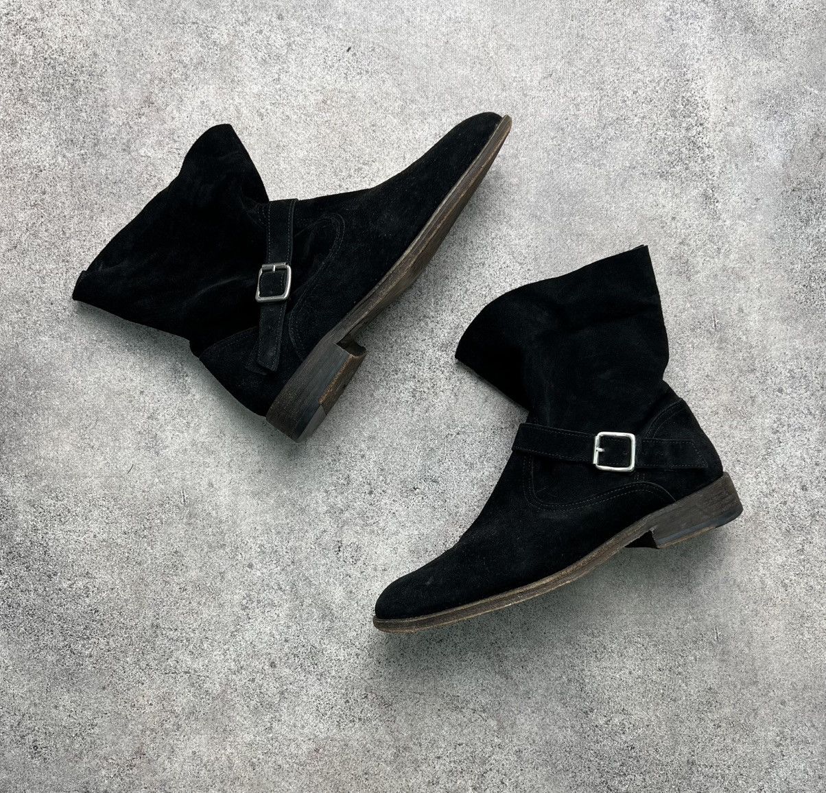 Iro IRO suede ankle belted boots Size US 10 / IT 40 - 1 Thumbnail