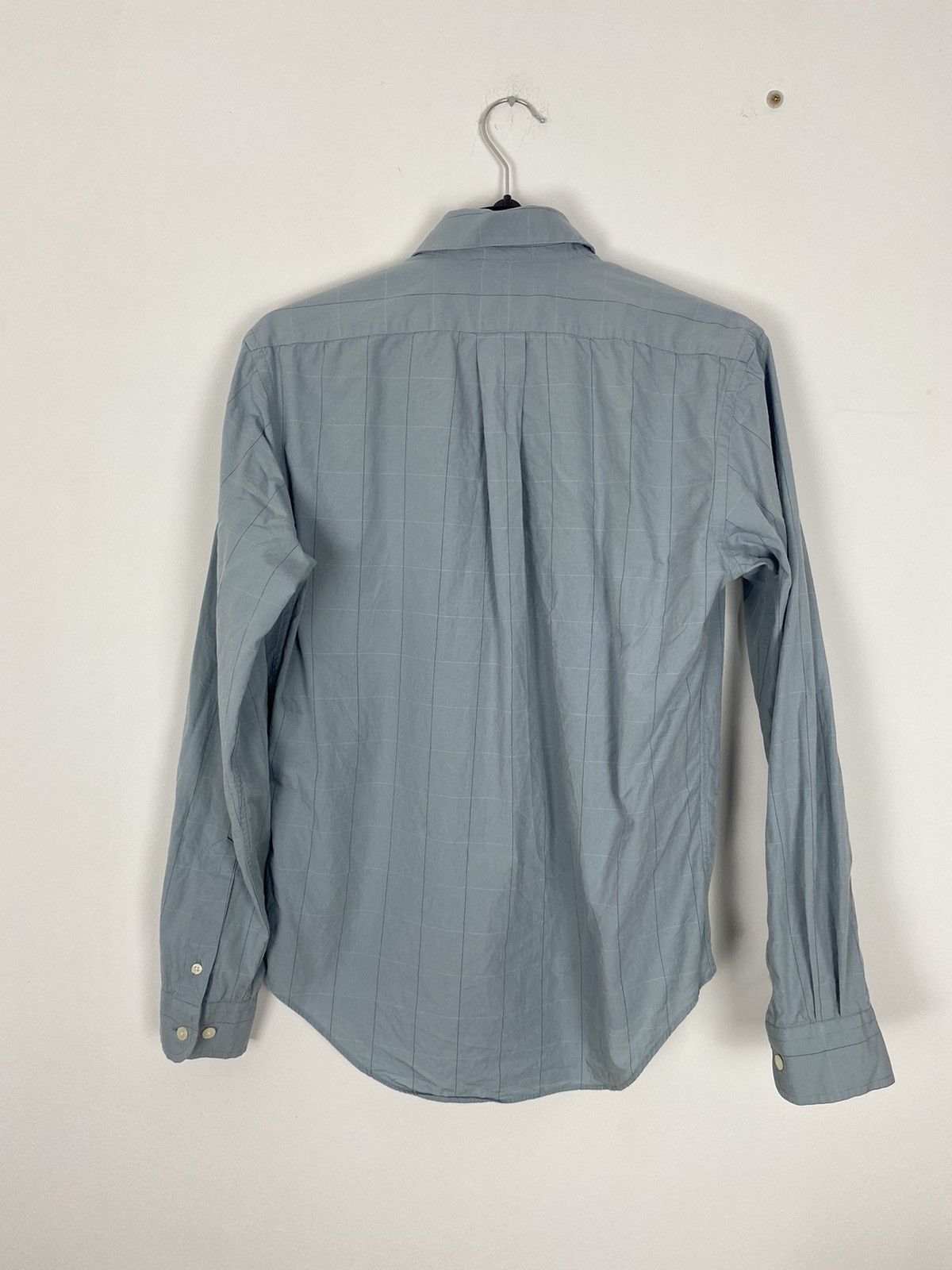 Burberry × Vintage Thomas Burberry Vintage Check Long Sleeved Button up Pocket Size US S / EU 44-46 / 1 - 3 Thumbnail