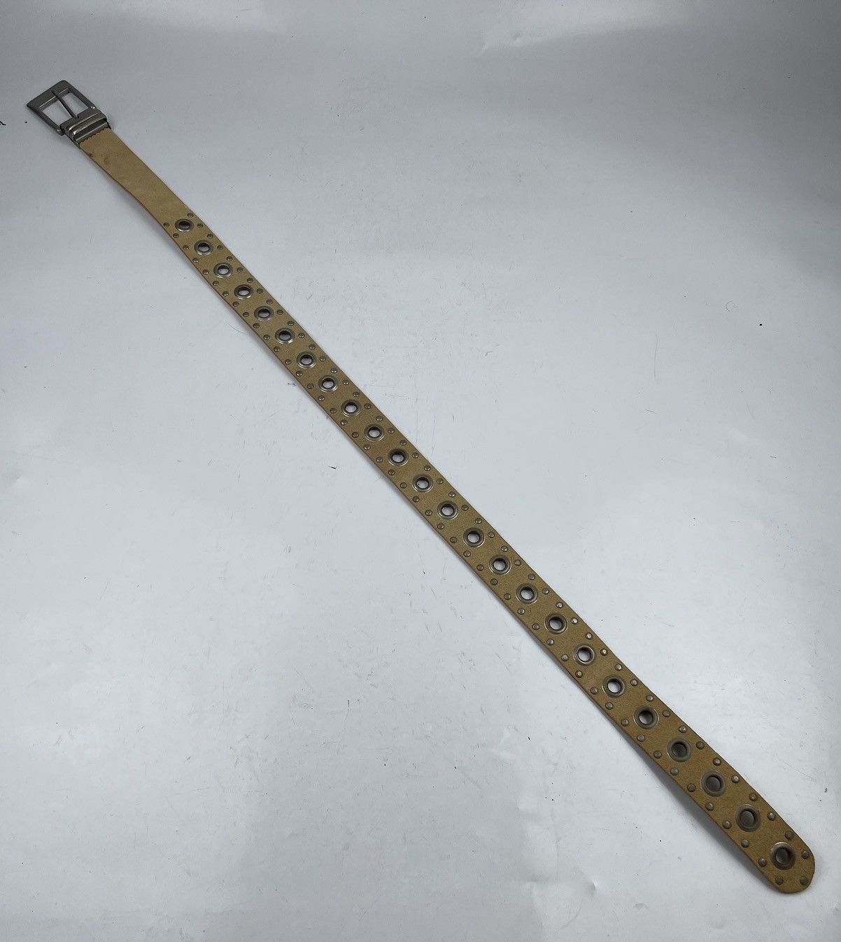 Japanese Brand studded belt tc27 Size 36 - 2 Thumbnail