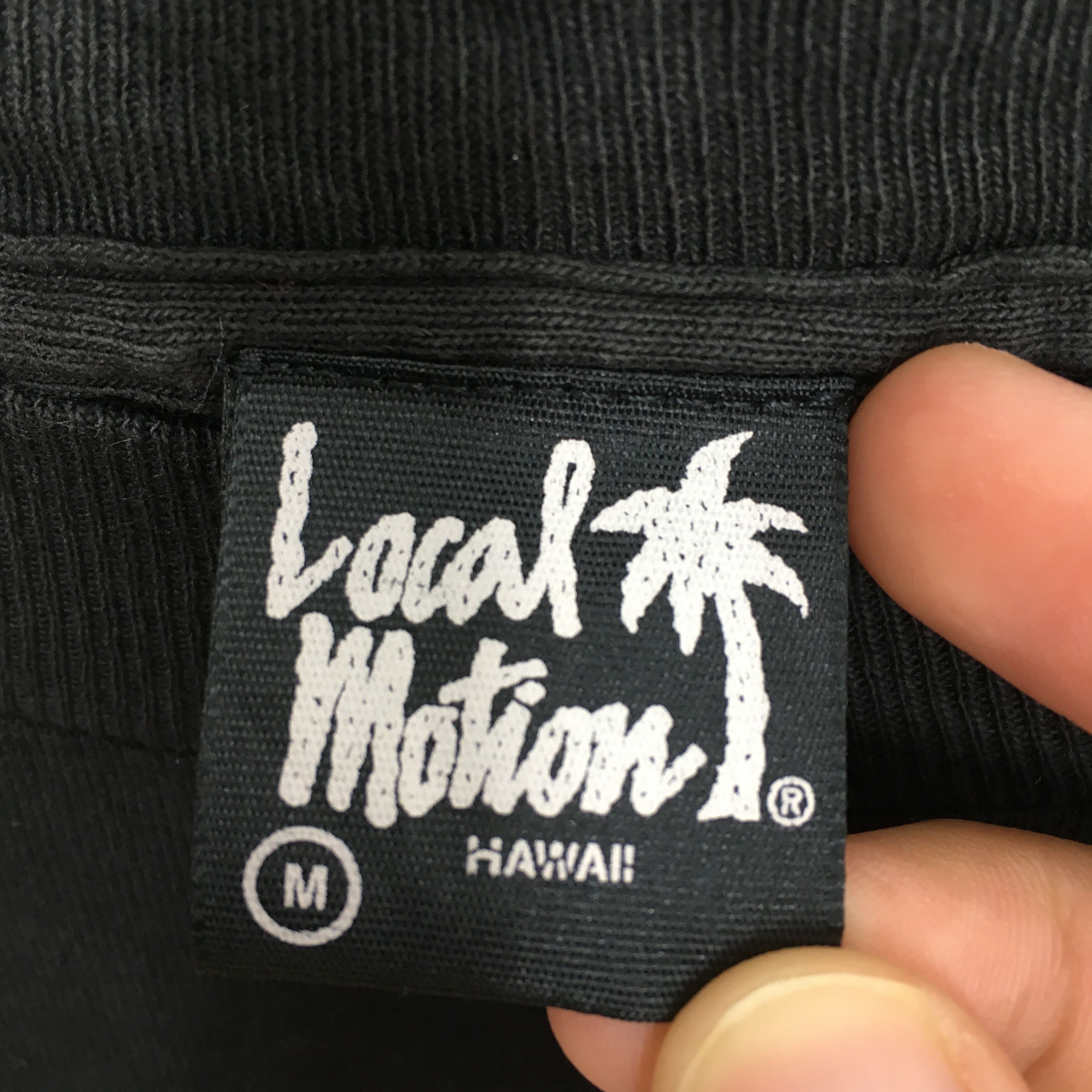 Billabong × Vintage Vintage 80's Local Motion Hawaii Surf Black Tshirt Medium Size US M / EU 48-50 / 2 - 6 Thumbnail