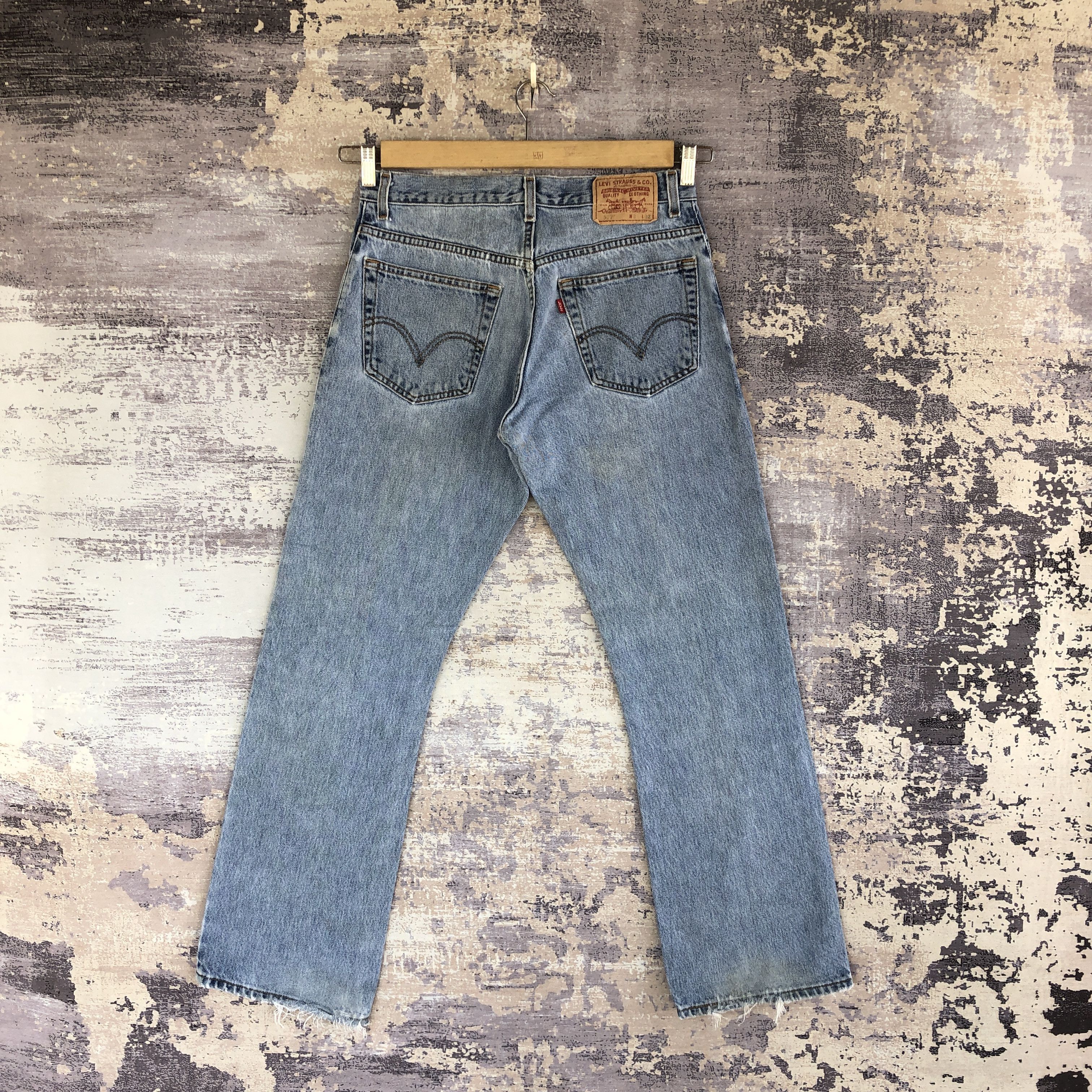 Levi's Vintage Levis 517 Jeans Flare Bootcut Denim Wide Leg Pants Size US 30 / EU 46 - 2 Thumbnail