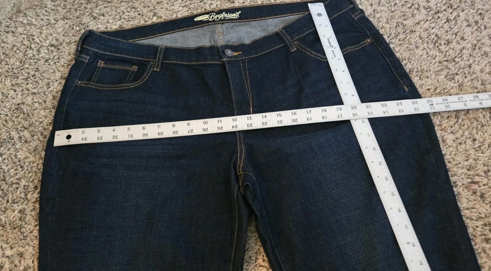Old Navy Old Navy The Boyfriend Blue Jeans 18 Cropped Capri Length D Size 40" / US 18 - 12 Thumbnail
