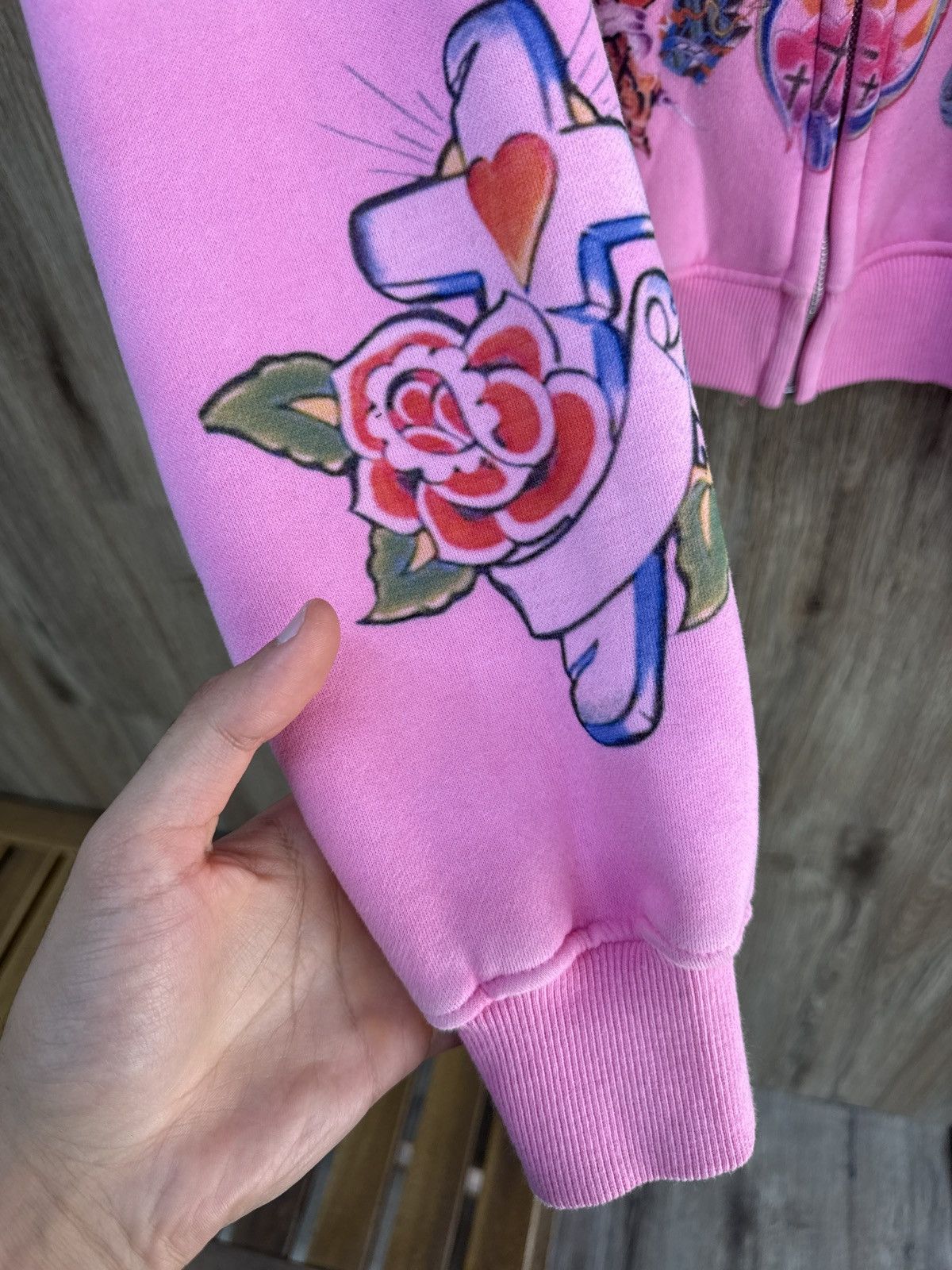 Other Righteous Pink Zip Up Hoodie Size US L / EU 52-54 / 3 - 5 Thumbnail