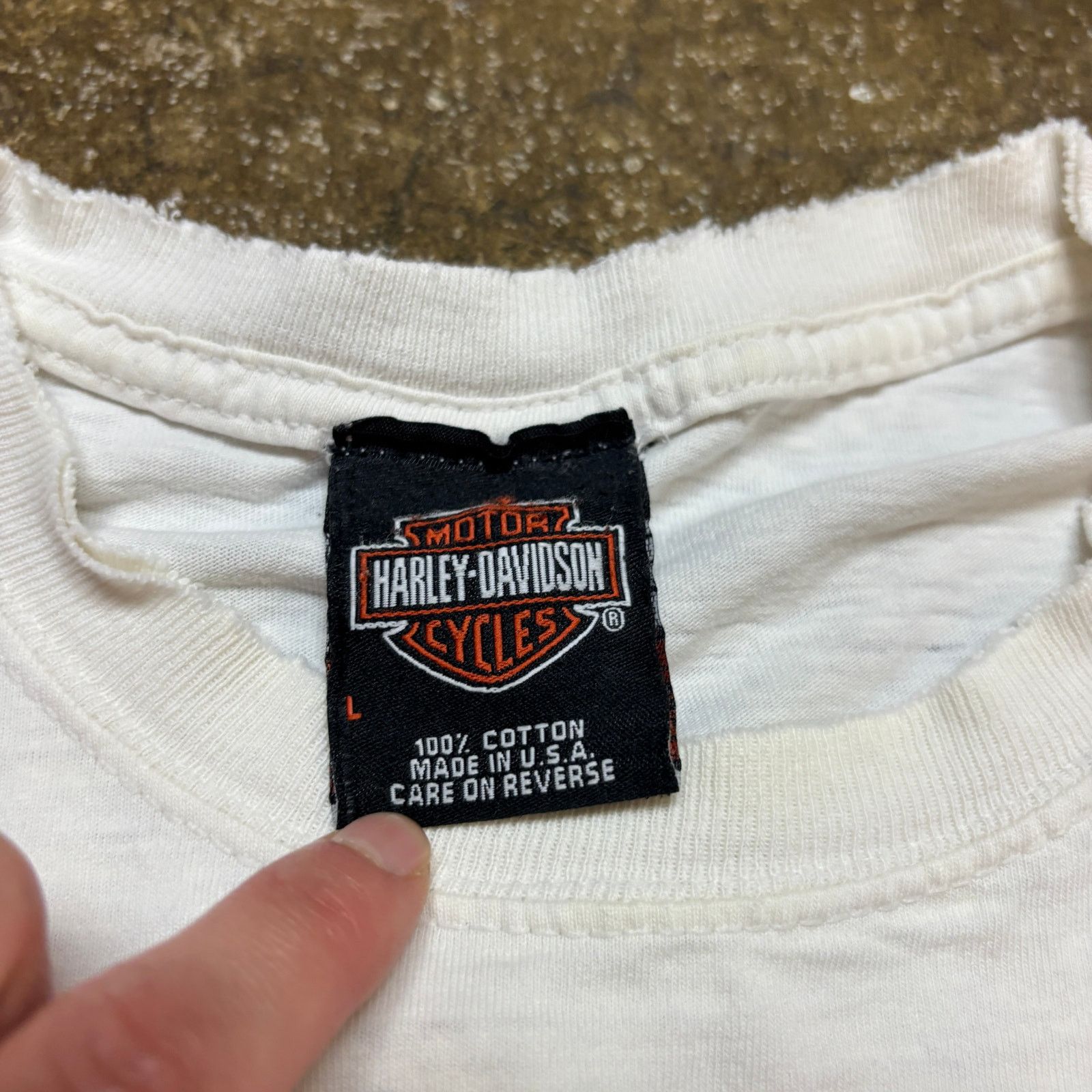Harley Davidson × Vintage Vintage 90s Harley Davidson Paradise Hawaii Shirt Men's L Size US L / EU 52-54 / 3 - 6 Thumbnail