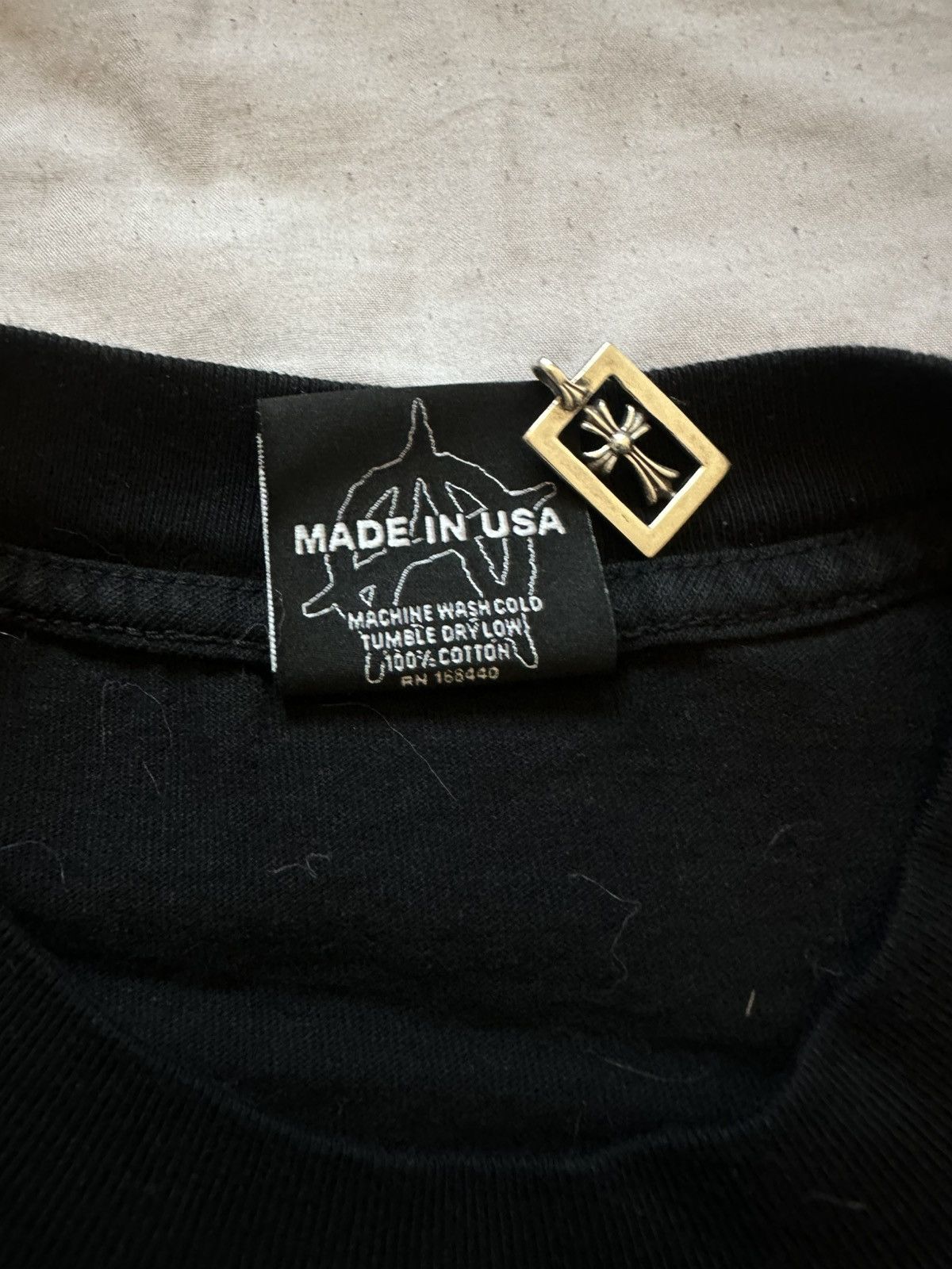 Revenge revenge x actual hate eye logo tee Size US L / EU 52-54 / 3 - 3 Thumbnail