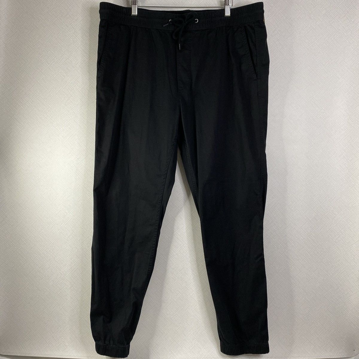 L.O.G.G. H&M L.O.G.G. Slim Stretch Jogger Pants Mens Black XL NWT Size US 39 - 1 Thumbnail