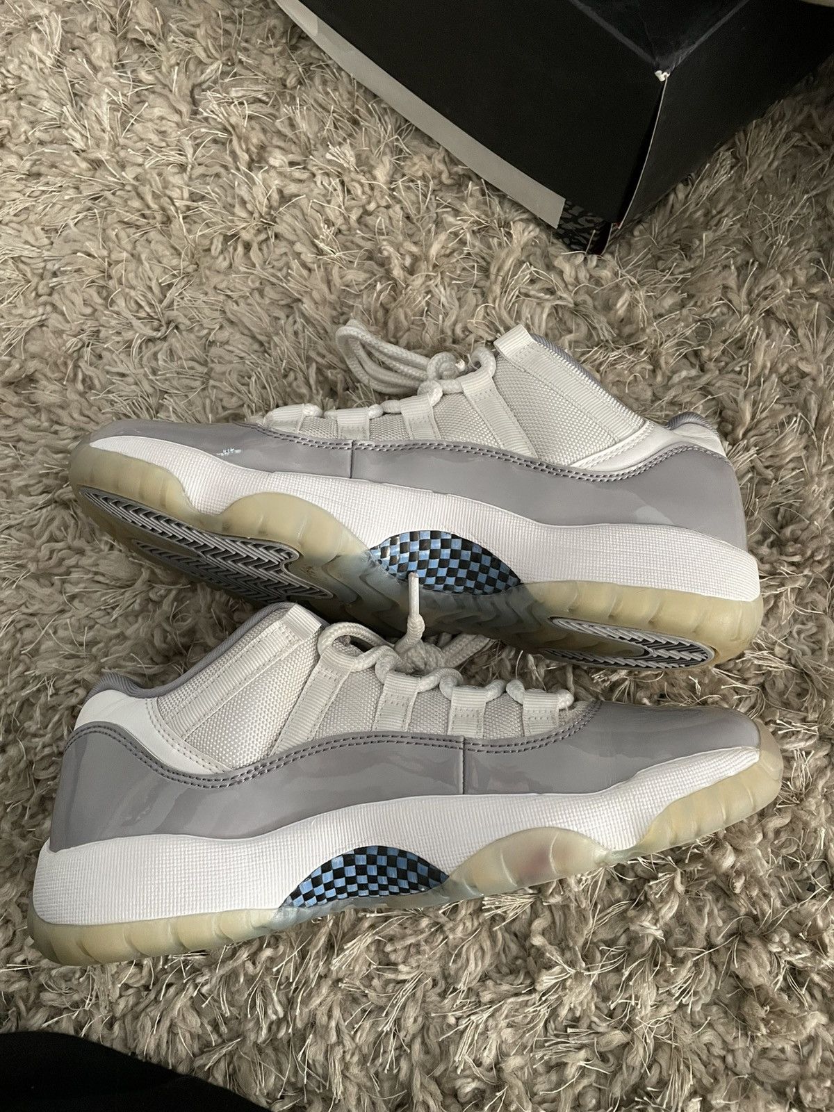Jordan Brand Jordan 11 Low Cement Grey Size US 7 / EU 40 - 3 Thumbnail