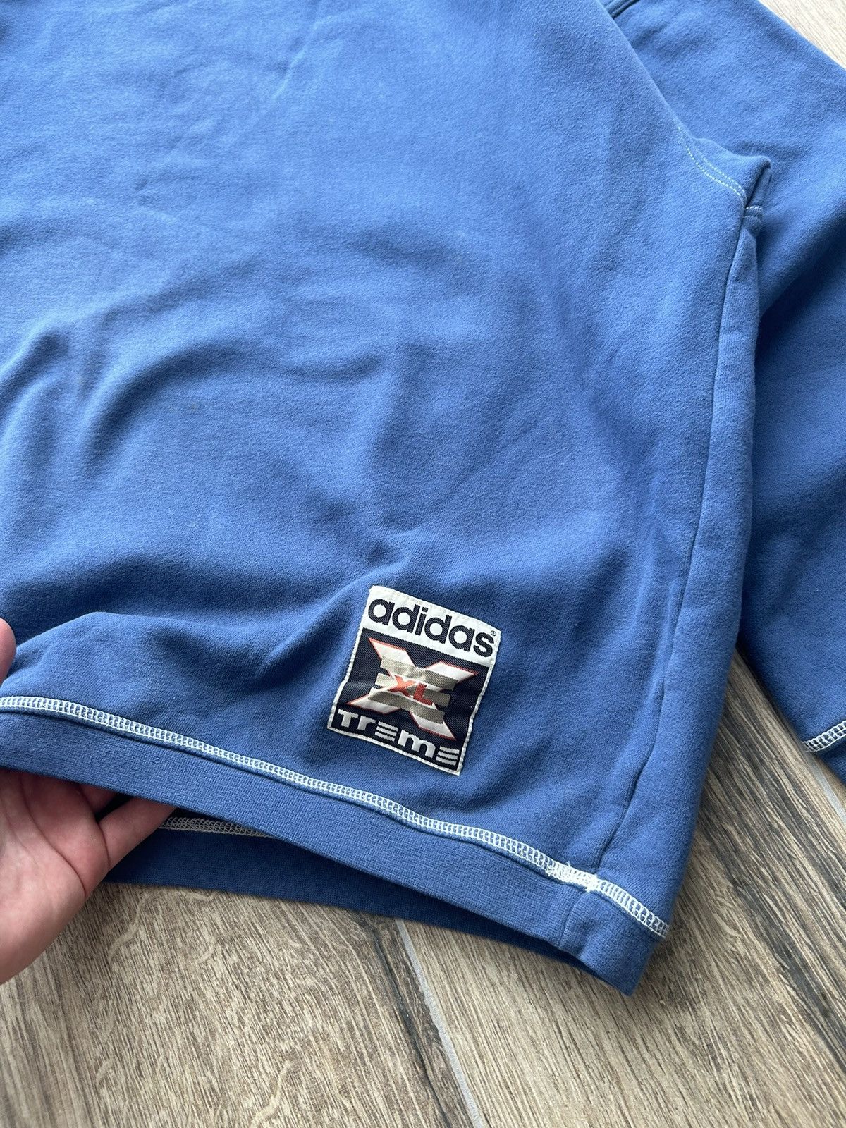 Vintage Vintage Adidas Xtreme big logo Super oversized sweatshirt Size US XL / EU 56 / 4 - 3 Thumbnail