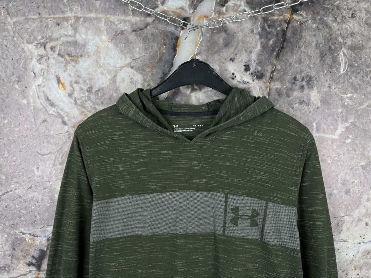 Under Armour Under Armour Hoodie Long Sleeve Performance Pullover Green Size US L / EU 52-54 / 3 - 2 Thumbnail