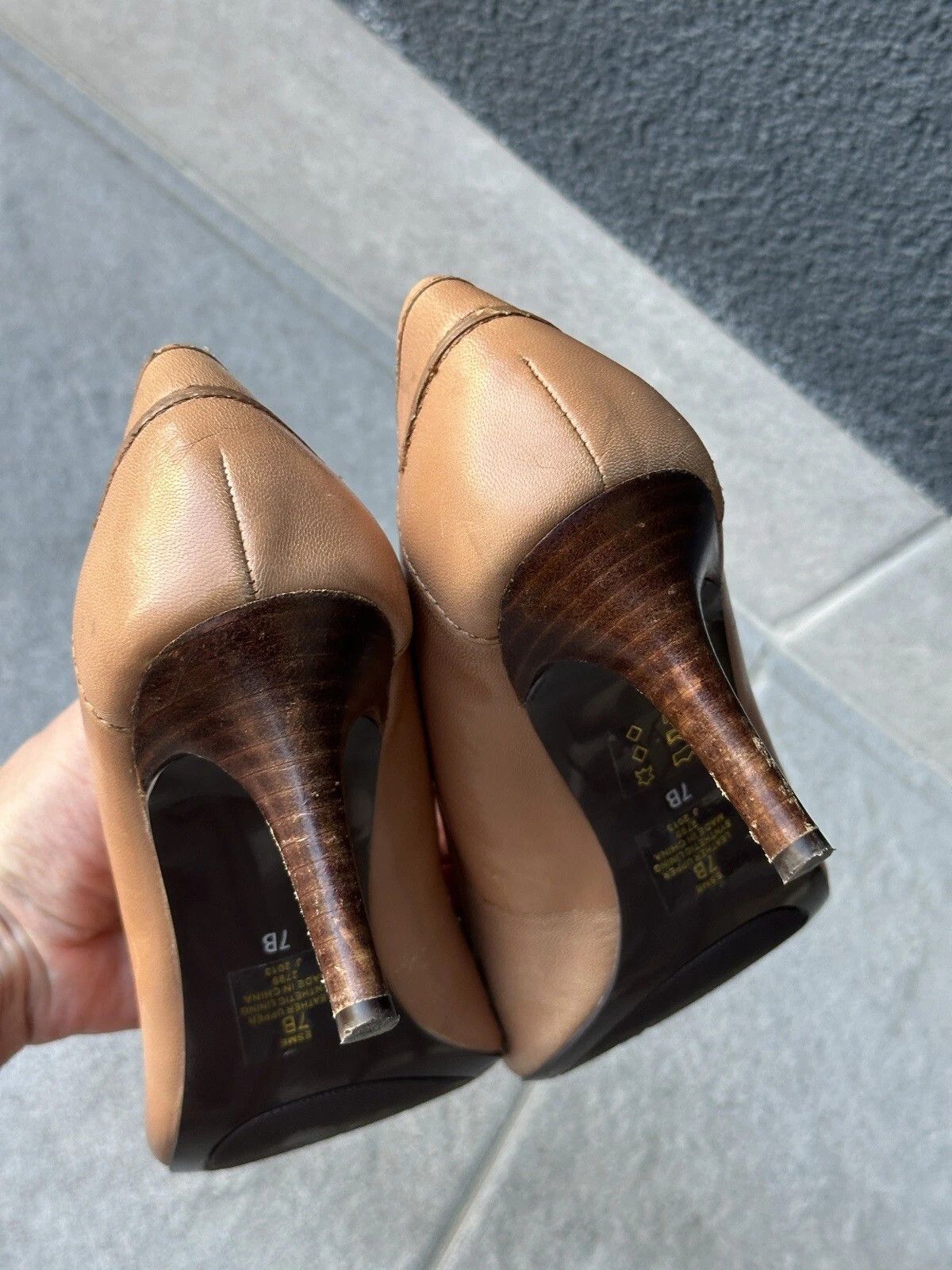 Polo Ralph Lauren Lauren Polo Ralph Lauren Heels Leathers Brown Shoes Size US 7 / IT 37 - 10 Thumbnail