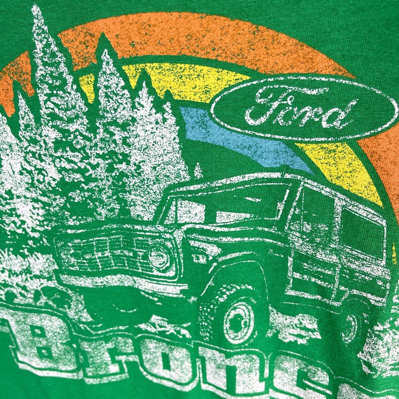 Ford Ford Bronco Retro Distressed Classic 4x4 Outdoors Throwback Size US S / EU 44-46 / 1 - 5 Thumbnail