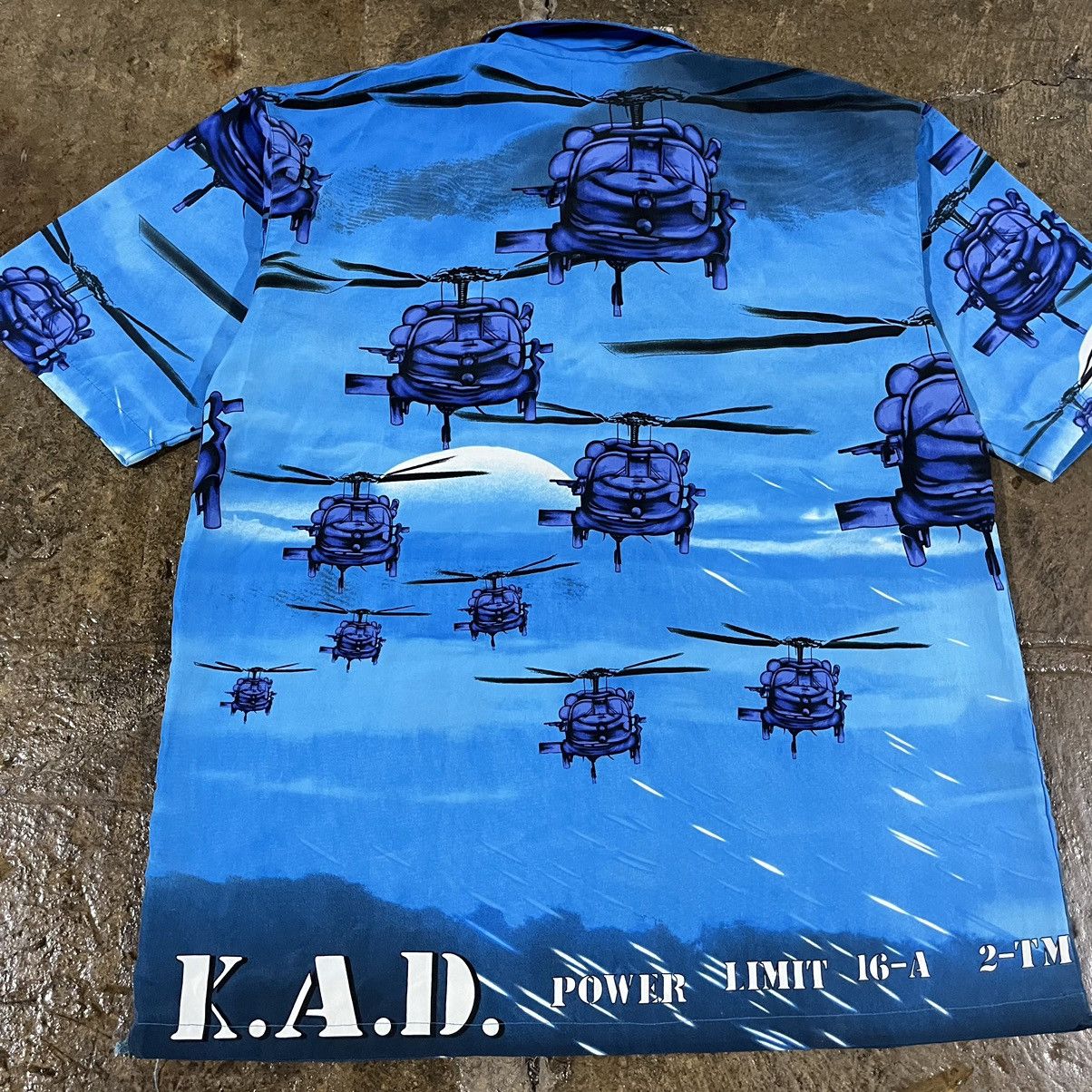 JNCO × Southpole × Vintage Crazy Vintage Y2K JNCO Style Helicopter Hip-Hop Button-Up Size US L / EU 52-54 / 3 - 8 Thumbnail