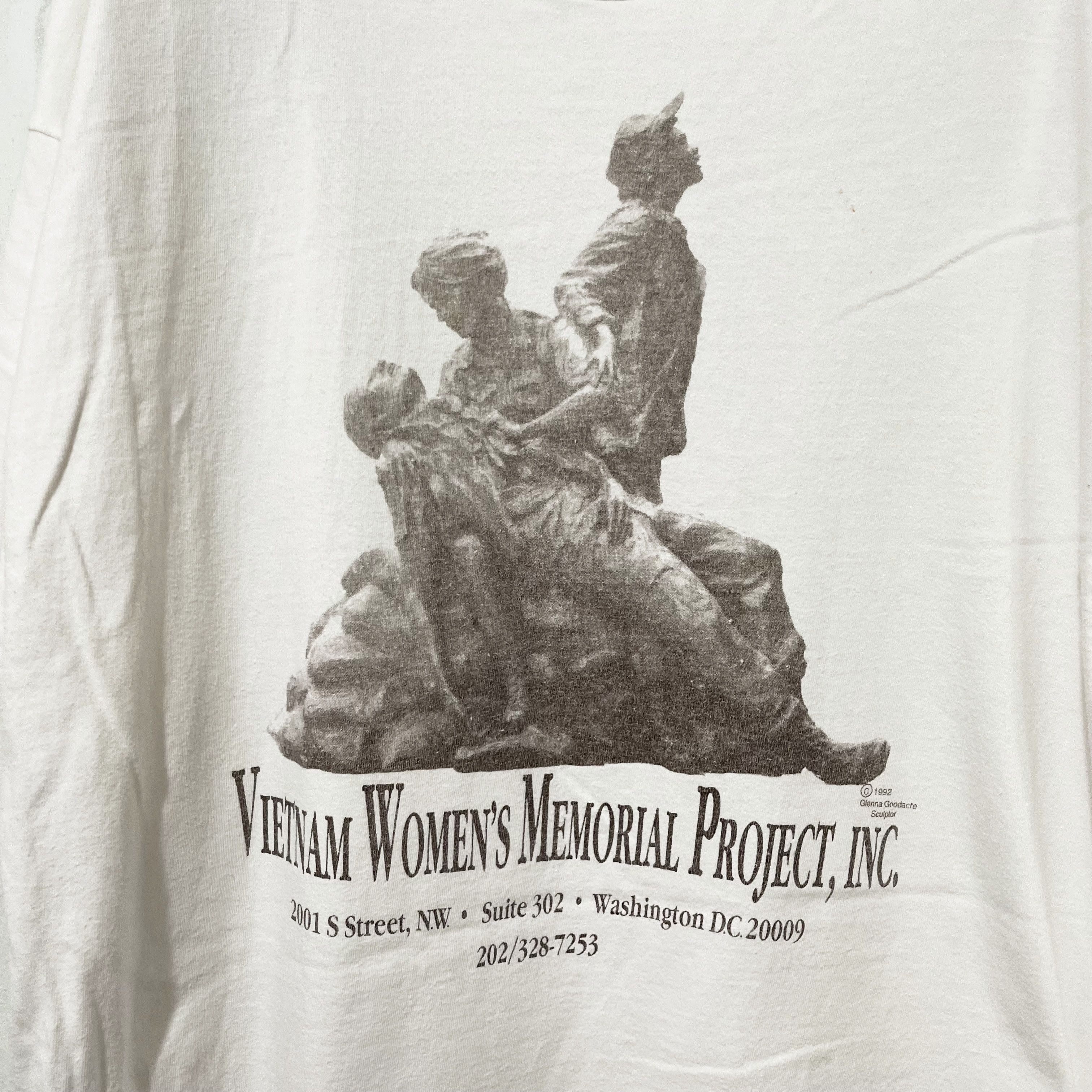 Vintage Vintage 1992 Vietnam Women’s Memorial Project T-Shirt Size US L / EU 52-54 / 3 - 2 Thumbnail