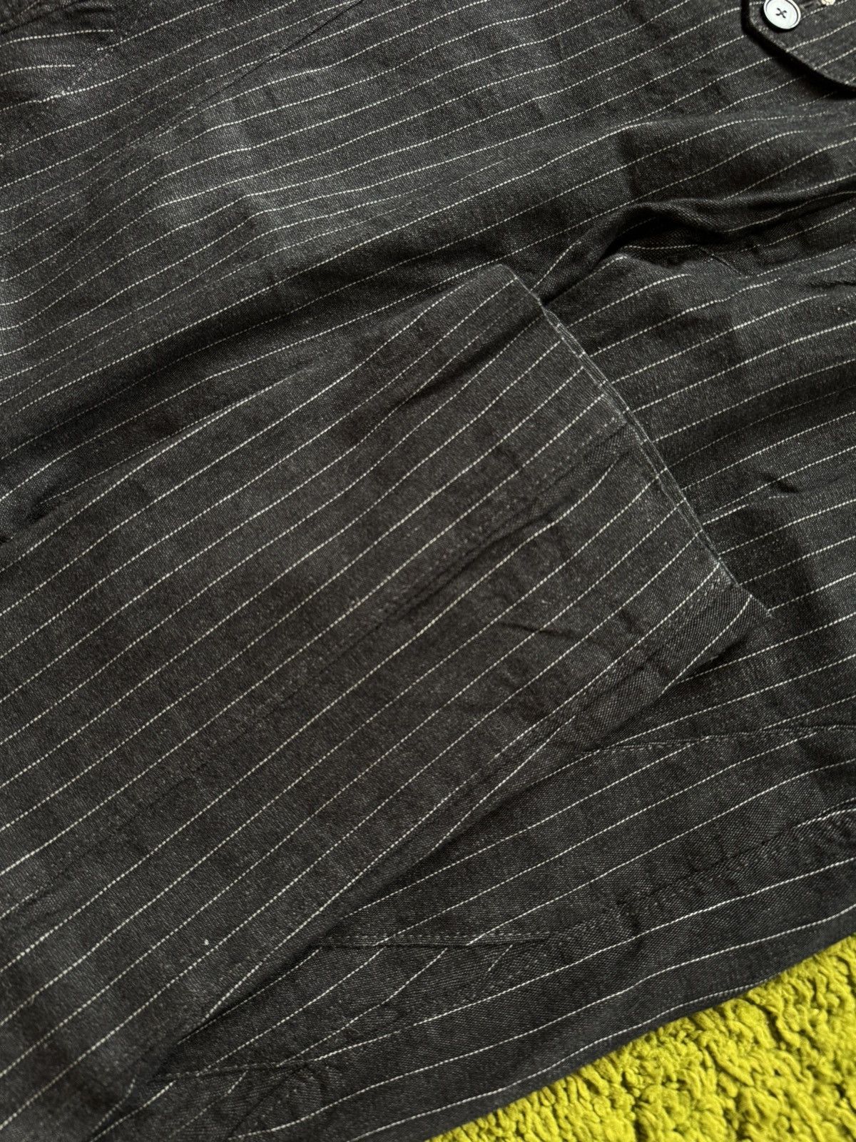 Hysteric Glamour High Use avant garde striped Japanese gothic style pants Y2K Size 28" / US 6 / IT 42 - 6 Thumbnail
