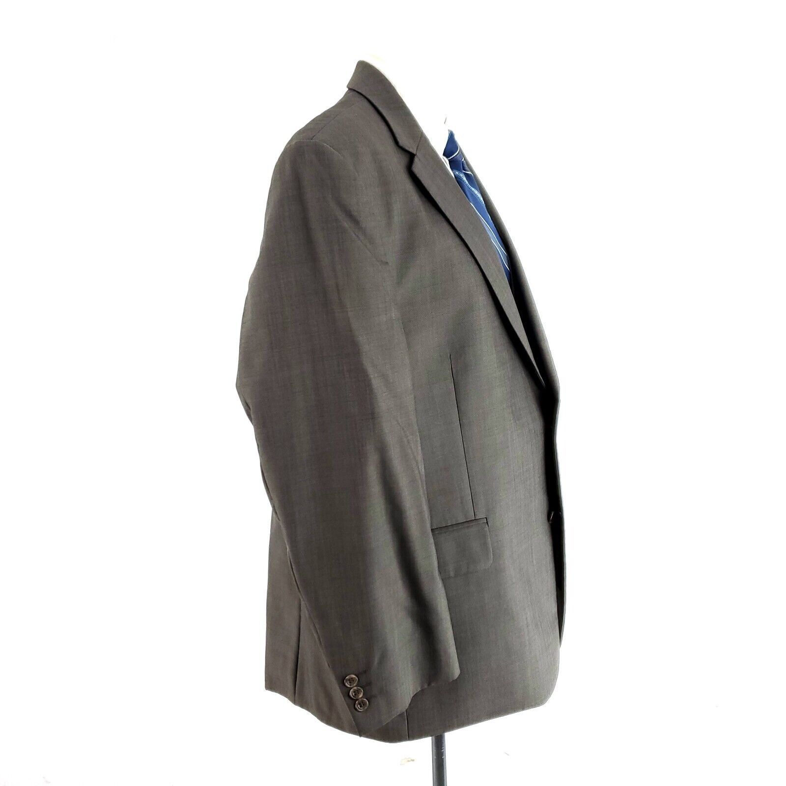 Savile Row Savile Row Alexandre London Wool 2 Button Blazer 44R Beige B Size 44R - 6 Thumbnail