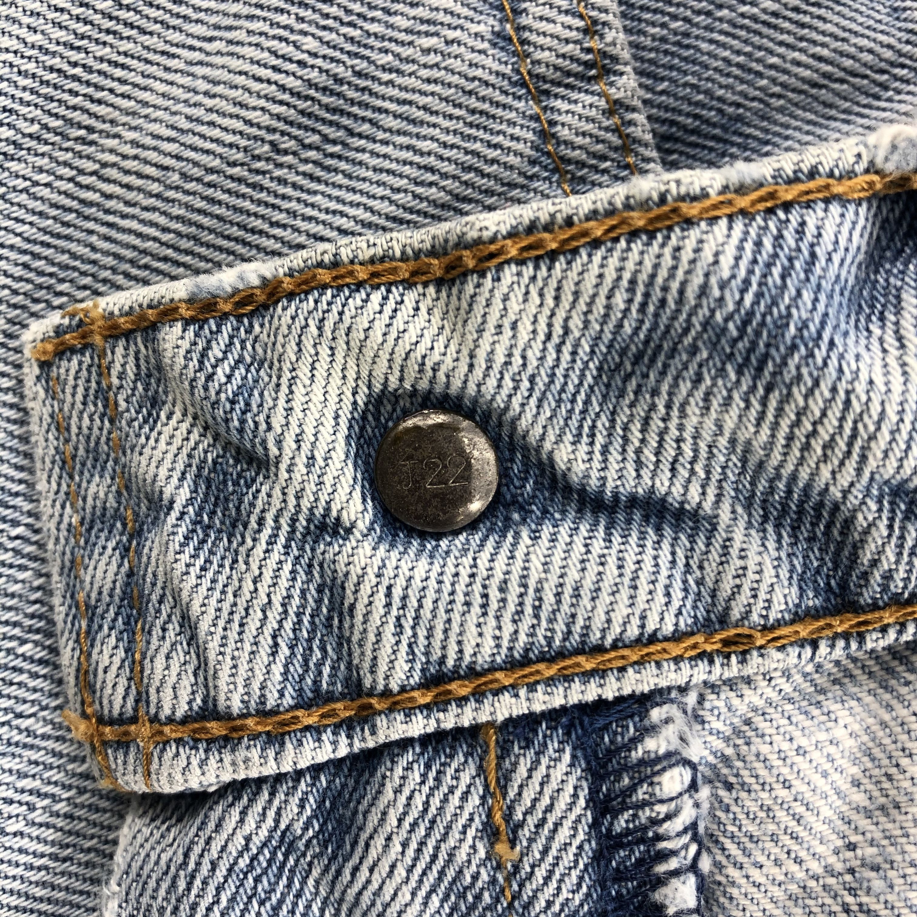 Levi's 90s Vintage Light Wash Levis 515 Jeans-J1918 Size US 28 / EU 44 - 12 Thumbnail