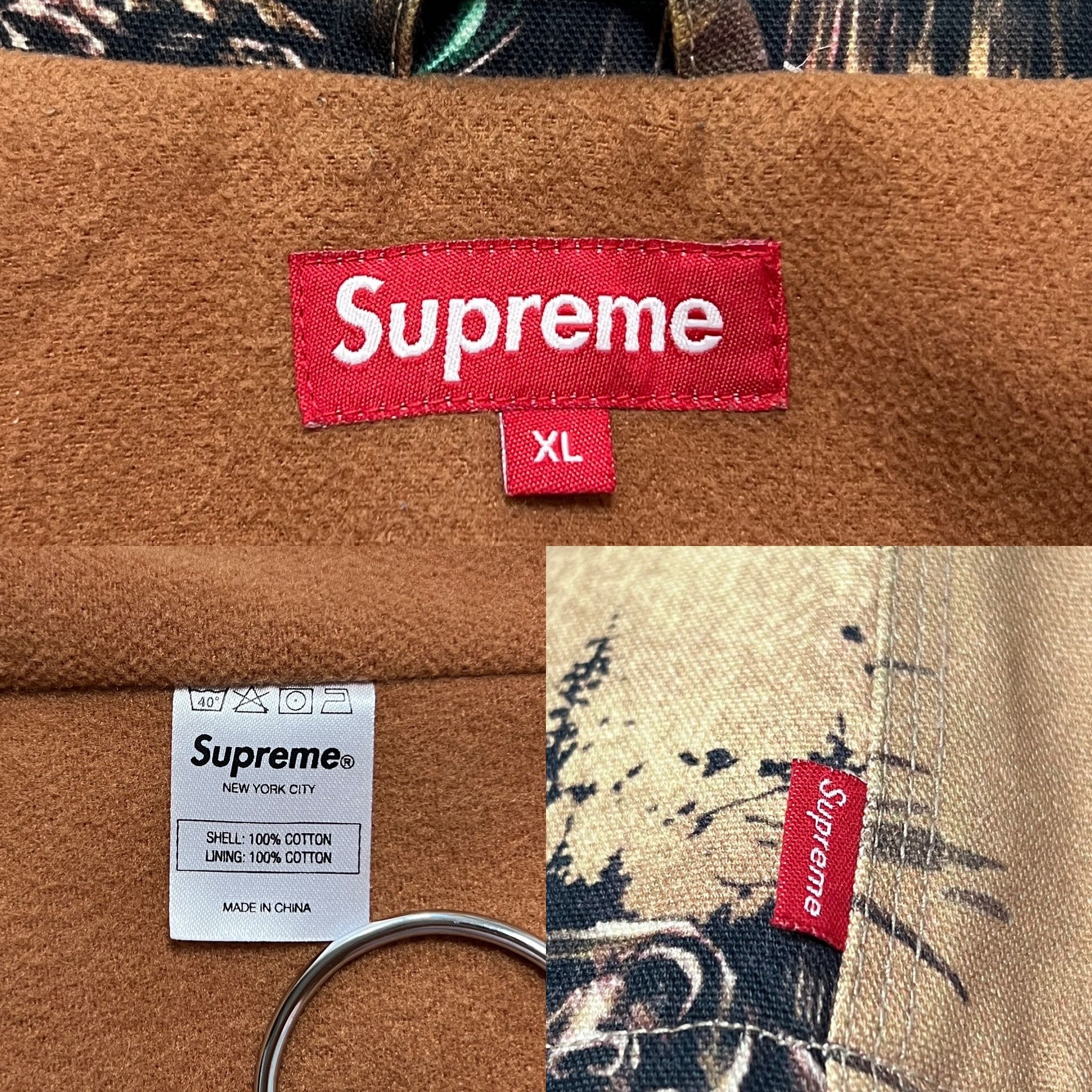 Supreme Supreme FW12 Dogs and Ducks Chore Coat Tan Size US XL / EU 56 / 4 - 7 Thumbnail