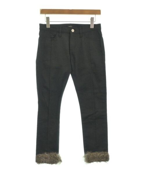 Undercover UNDERCOVER Cropped Pants Rabbit Fur Black Size S Size 25" / US 0 / IT 36 - 1 Thumbnail