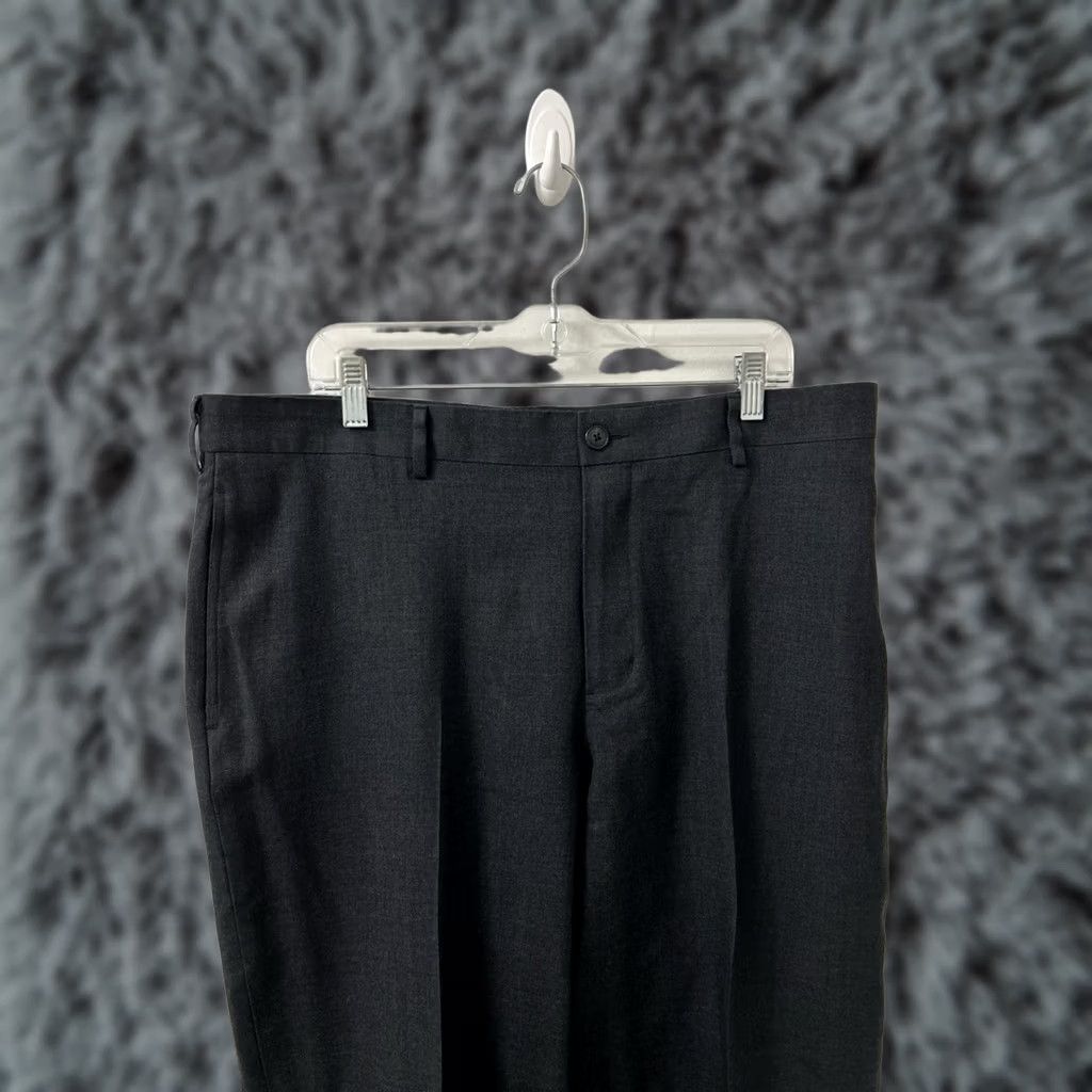Vintage LL Bean Pants Mens 38x31 Gray 100% Wool YKK Cuffed Classic Fit Trousers 285236 Size US 38 / EU 54 - 1 Thumbnail