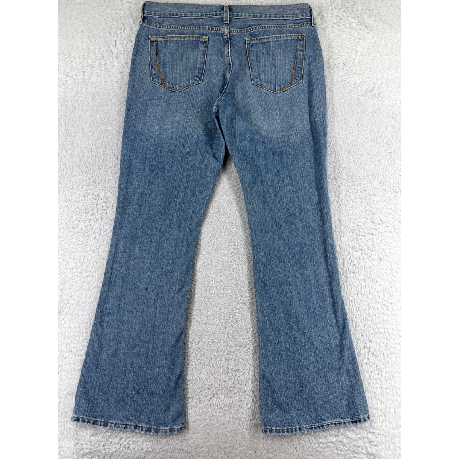 Old Navy Old Navy Jeans Womens 10 Bootcut Denim 31in Inseam Black Cotton Blend Stretch 5-Pocket Regular Slimming Modern 90s Theme Mens Womens Size 32" / US 10 / IT 46 - 2 Thumbnail