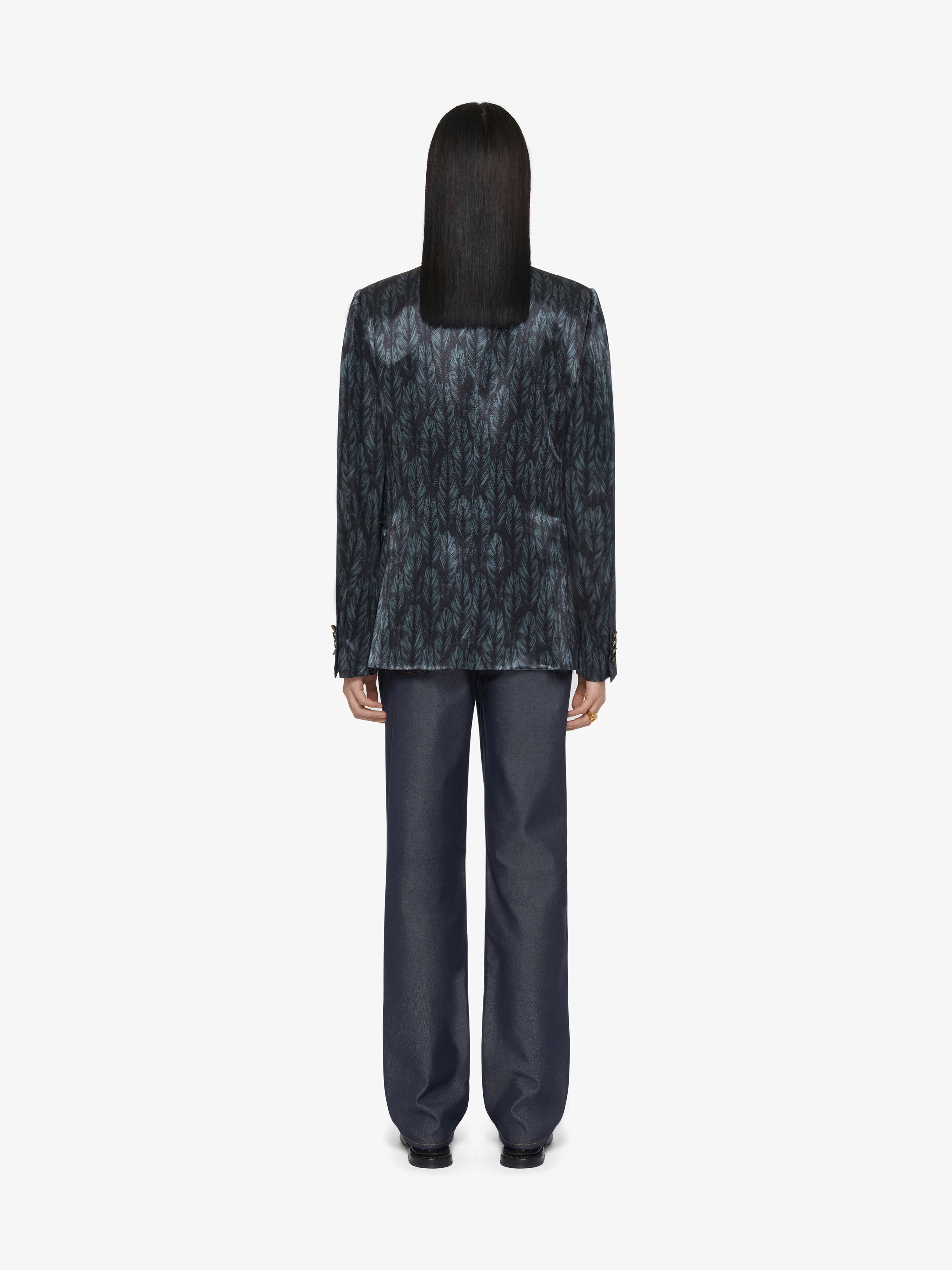 Givenchy o1w1db10925 Fitted Jacket in Multicolor Size US M / EU 48-50 / 2 - 4 Thumbnail