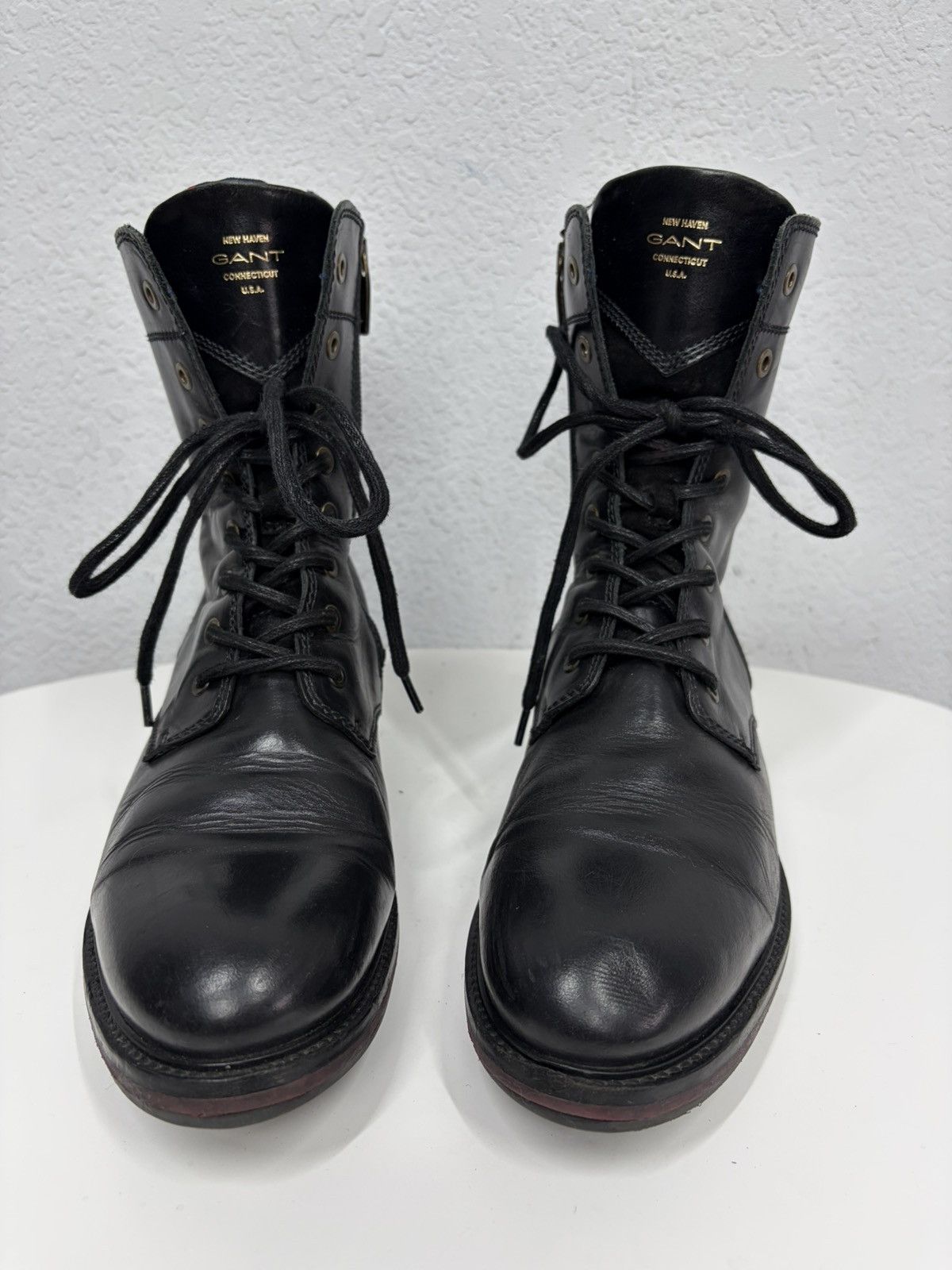 If Six Was Nine Artisan Black Harness High Guidi Vibe Leather Biker Boots Size US 9 / EU 42 - 13 Thumbnail