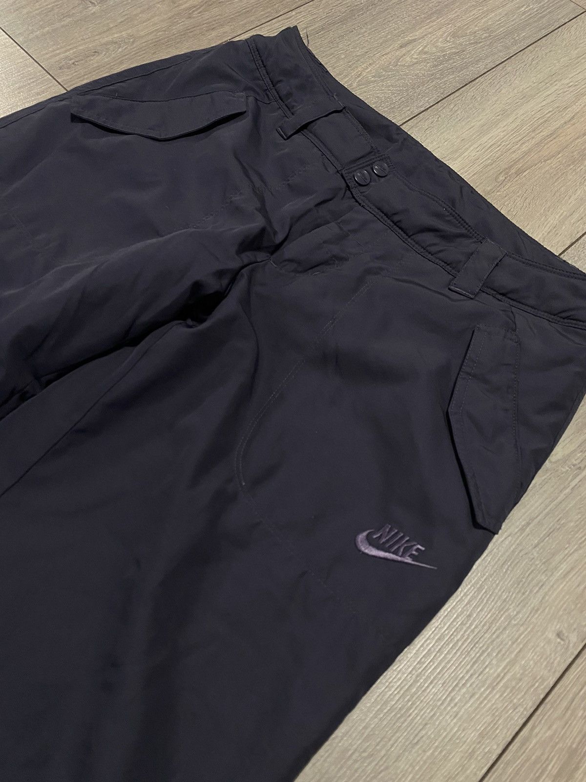Nike Vintage Nike Nylon Truck Snow Pants OutDoor Tech Y2K Size US 32 / EU 48 - 2 Thumbnail