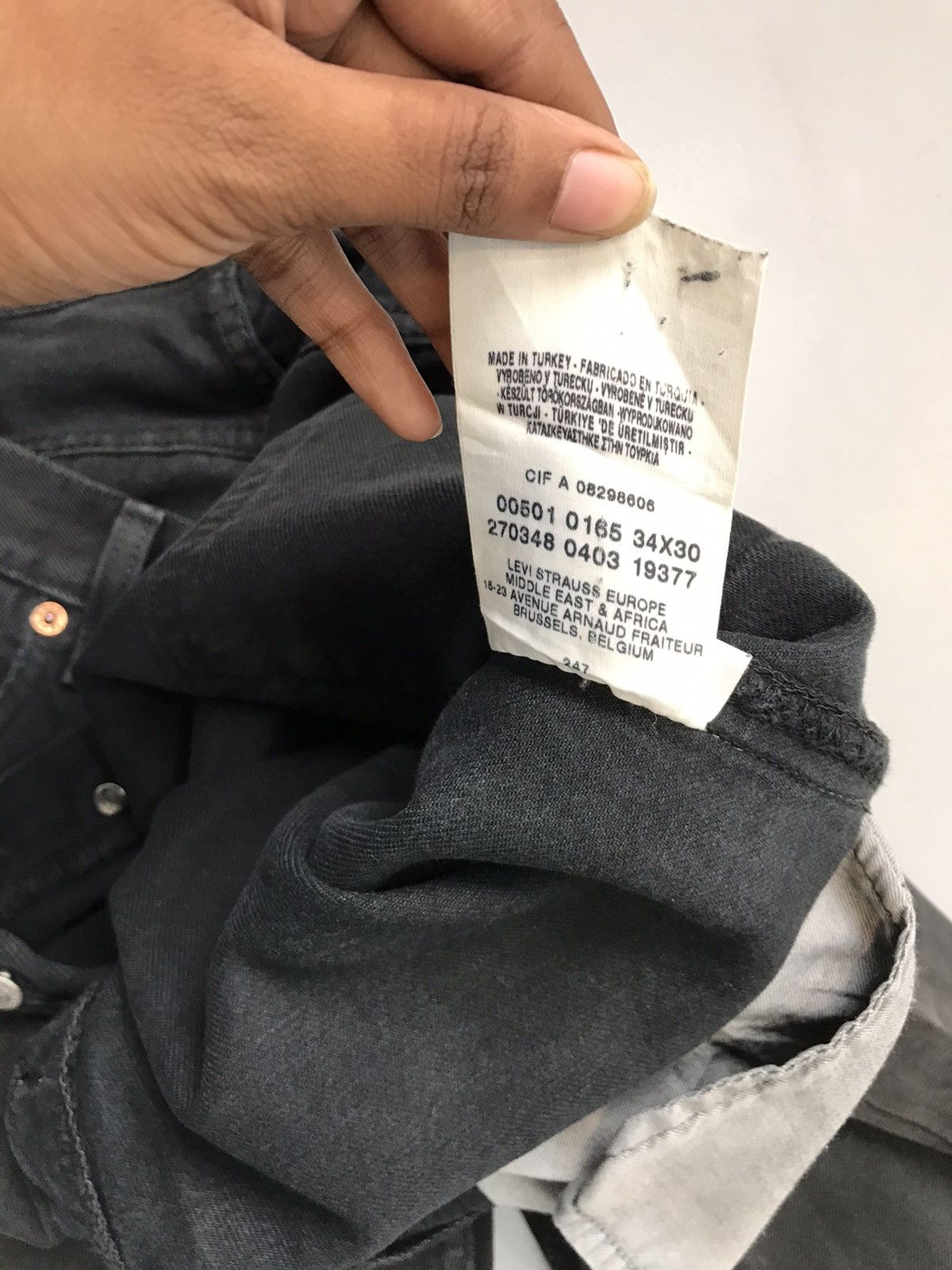 Levi's Vintage Levi’s 501 denim Size US 34 / EU 50 - 9 Thumbnail