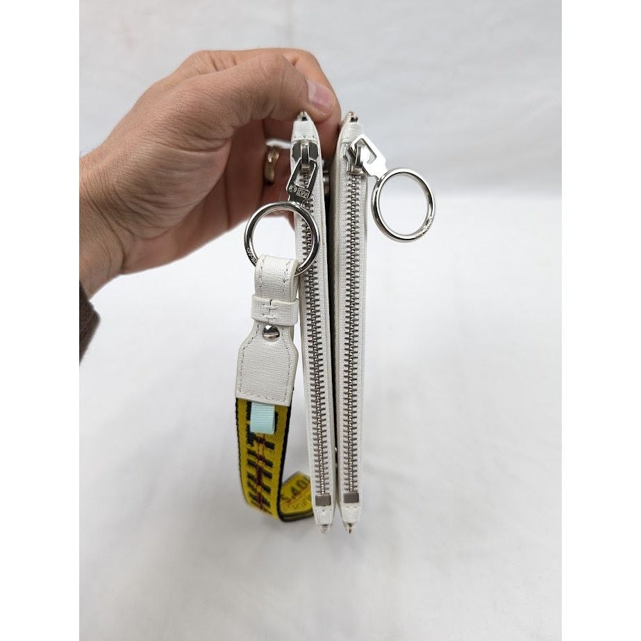 Off-White o1rshd1 Size: OS / Printed Flat Pouch in White Size ONE SIZE - 12 Thumbnail