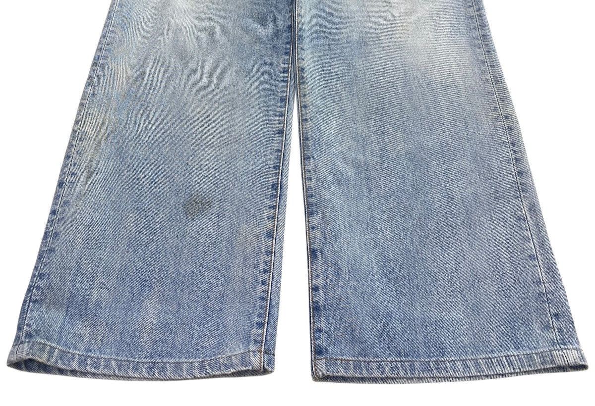 Japanese Brand Japanese Brand Acid Blue Wash Ripped Style Jeans Size US 35 - 5 Thumbnail
