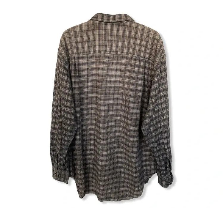 Japanese Brand japane brand Uniqlo Plaid Tartan Flannel Shirt 👕 Size US L / EU 52-54 / 3 - 4 Thumbnail