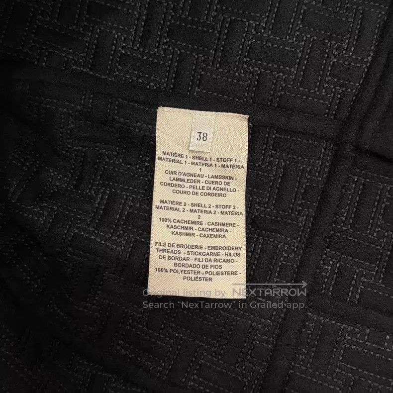 Hermes Hermes Black Lamb Leather Jacket Size XS / US 0-2 / IT 36-38 - 5 Thumbnail