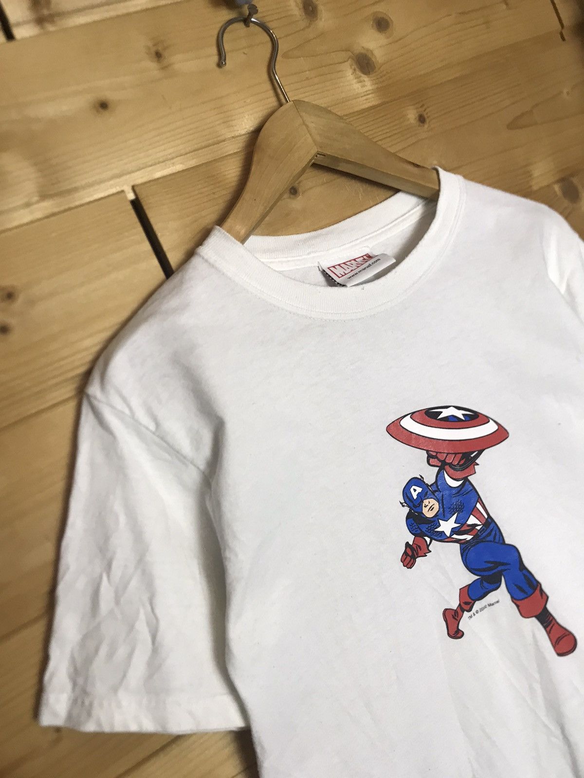 Marvel Comics Vintage 2002 Marvel Captain America t-shirt Size US S / EU 44-46 / 1 - 3 Thumbnail