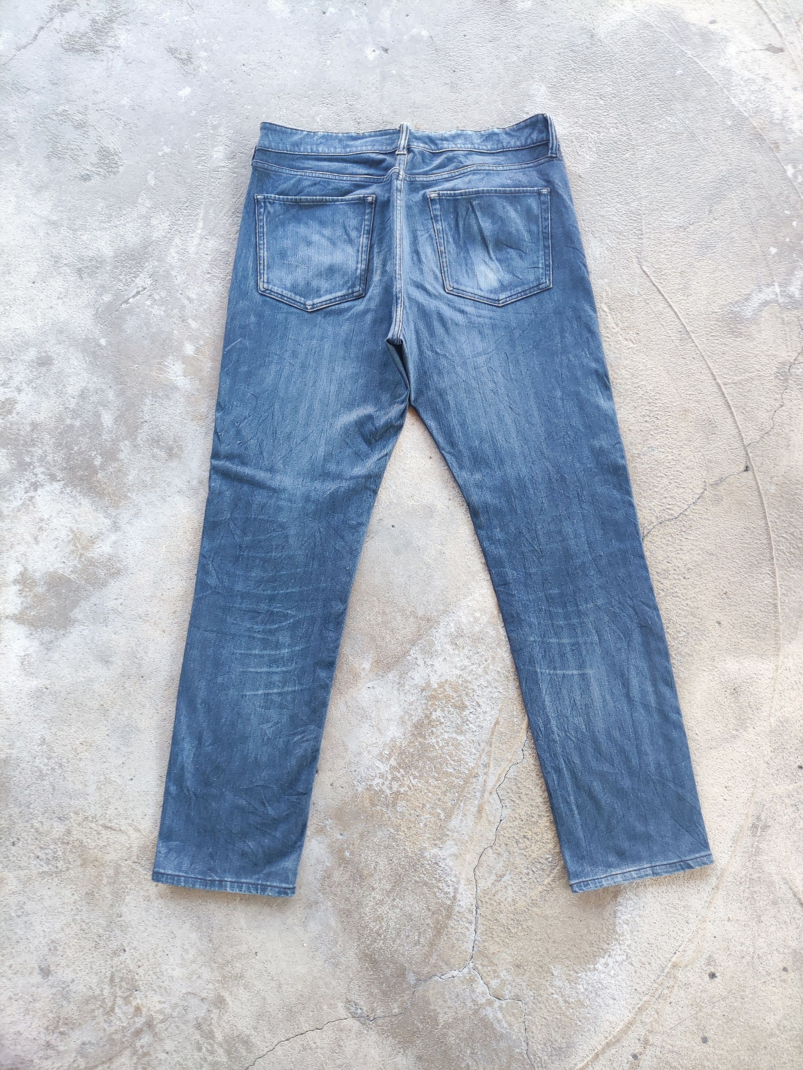 Global Work × Japanese Brand × Jean W36 Vintage Global Work Brand Distress Faded Denim Pants Size US 36 / EU 52 - 9 Thumbnail