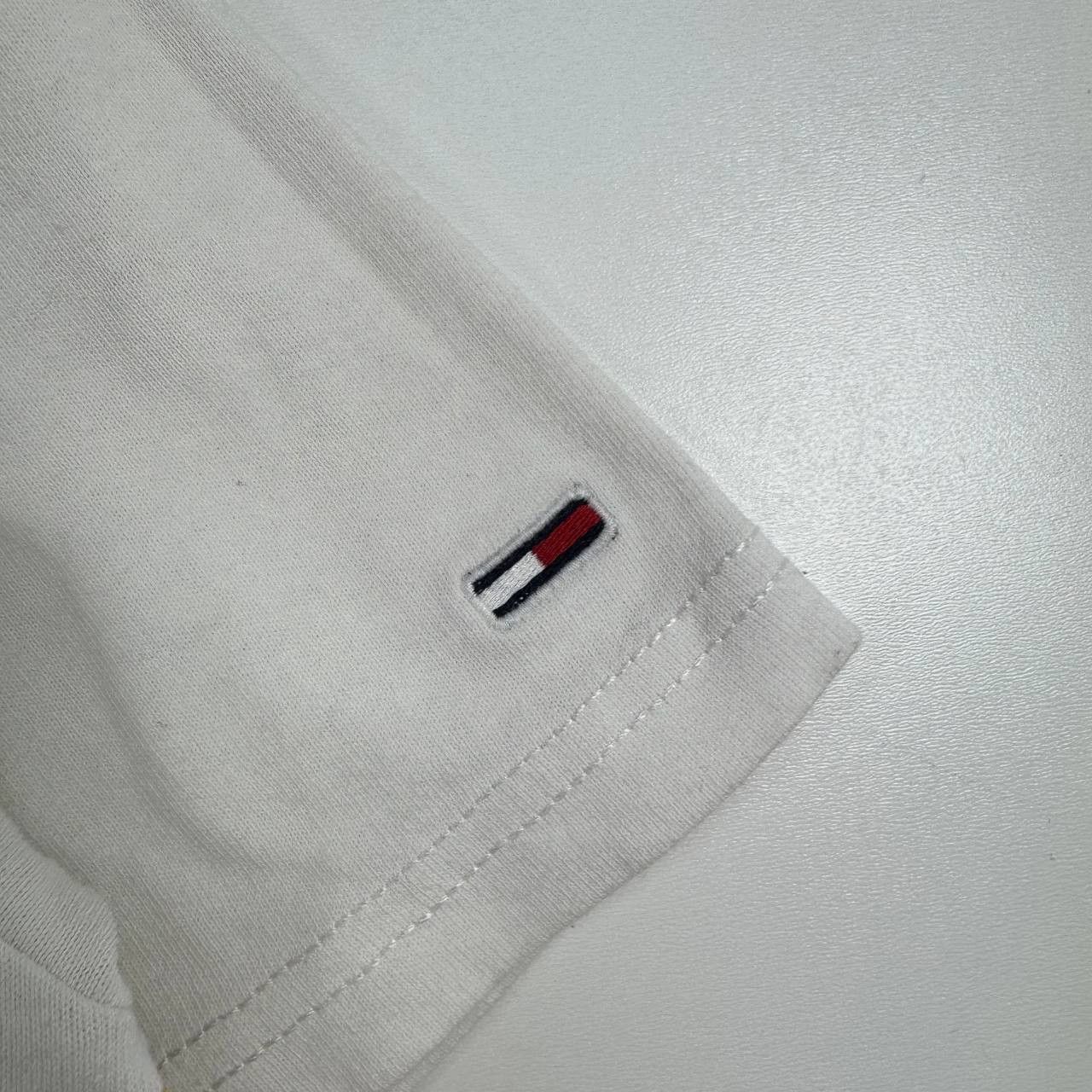 Tommy Hilfiger Tommy Hilfiger Big Logo T-Shirt White Flag Print Mens Size S Size US S / EU 44-46 / 1 - 3 Thumbnail