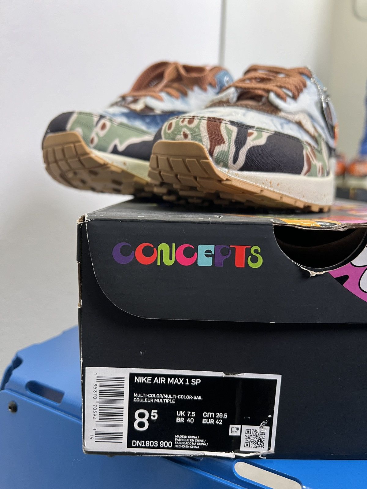 Nike Nike Air Max 1 Concepts SP Heavy Size US 8.5 / EU 41-42 - 4 Thumbnail
