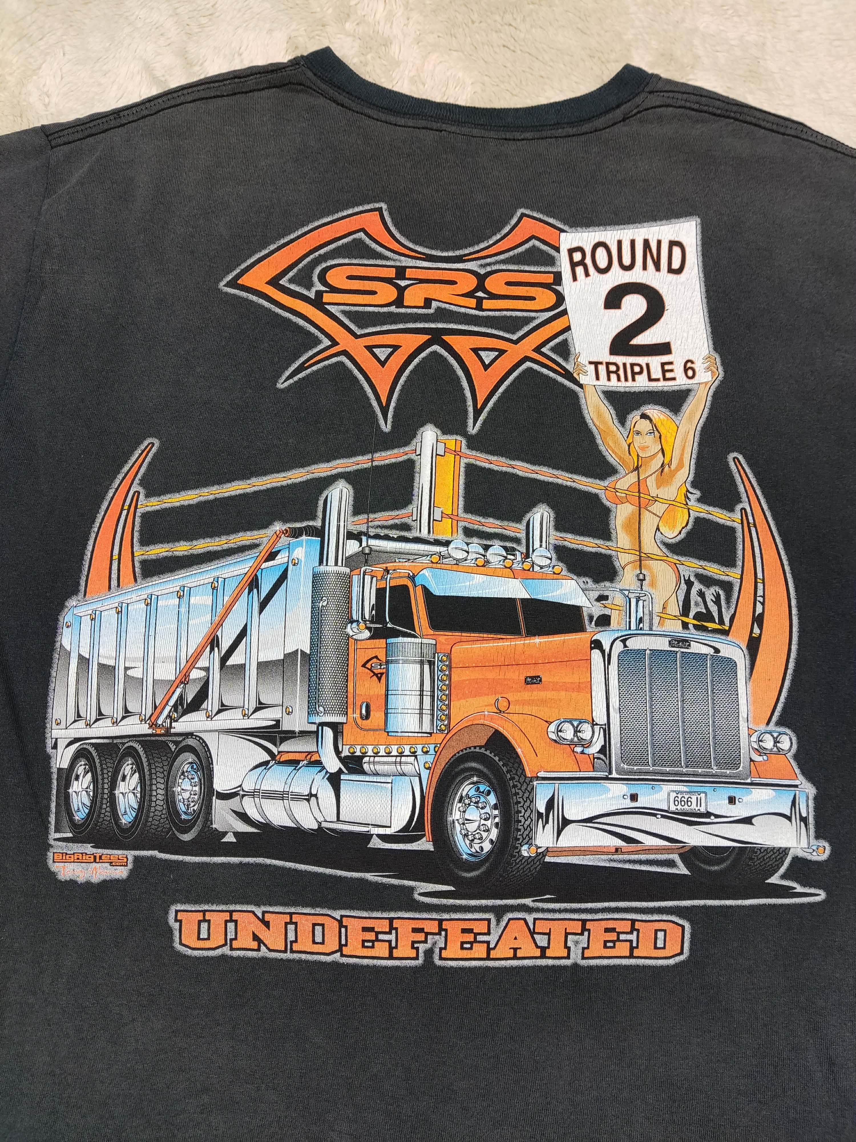 Other Vintage Y2K SRS Round 2 Triple 6 Undefeated T Shirt Size US M / EU 48-50 / 2 - 7 Thumbnail