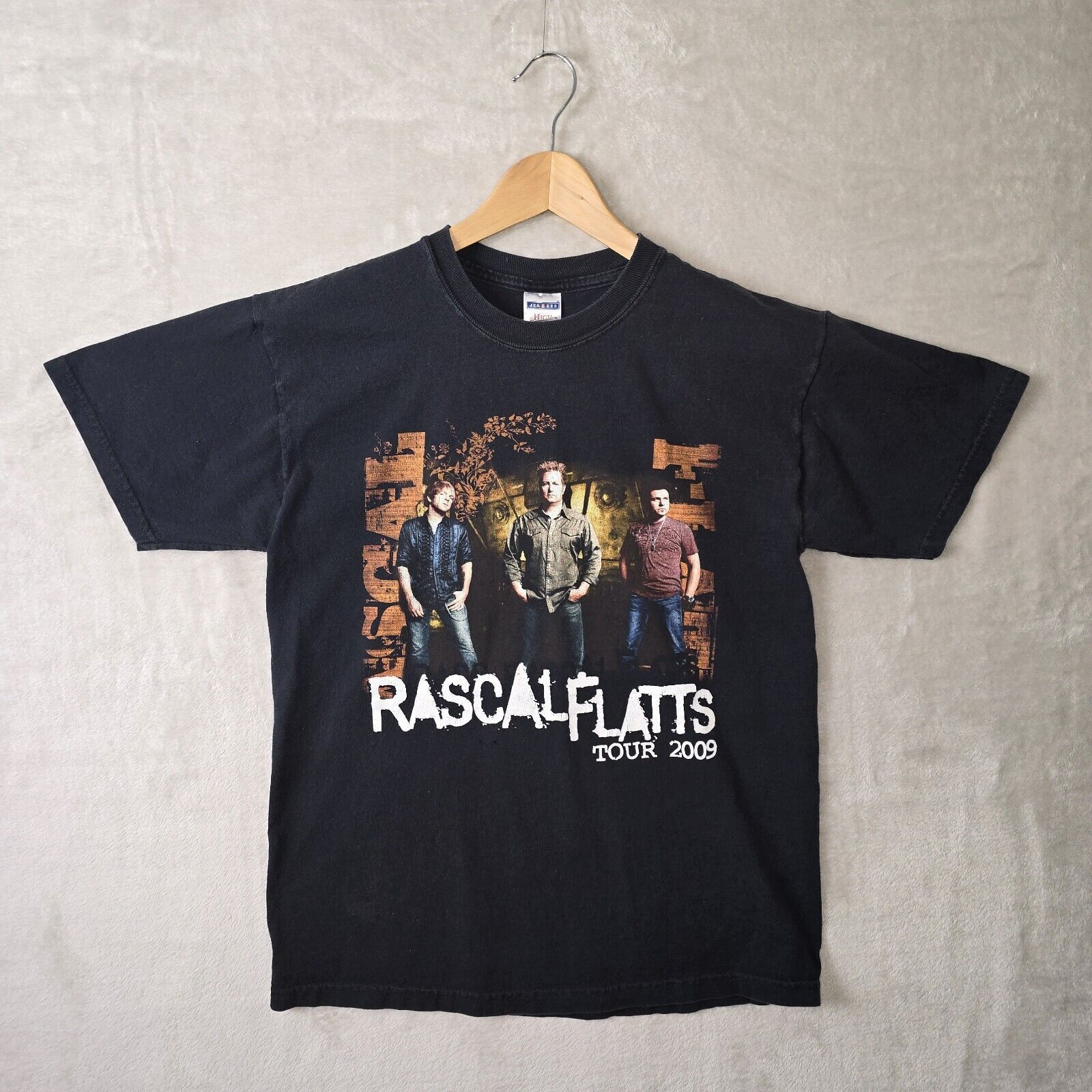 Jerzees Rascal Flatts Shirt Mens Size Medium Tour Concert Country | Grailed