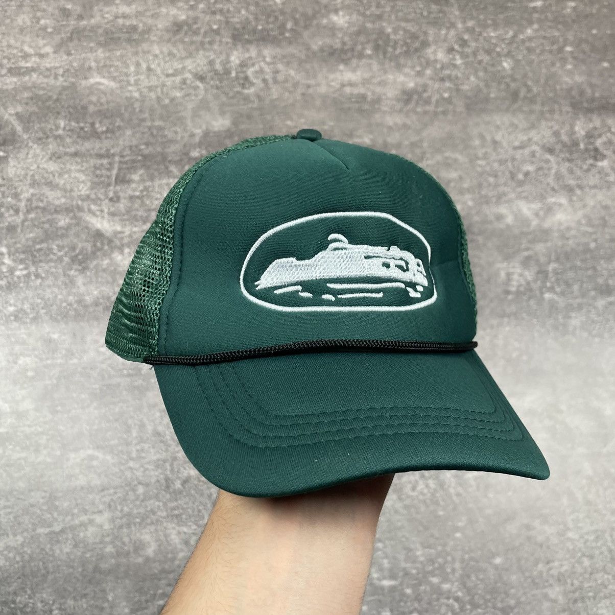 Corteiz Corteiz CRTZ Green Trucker Hat Size ONE SIZE - 2 Thumbnail